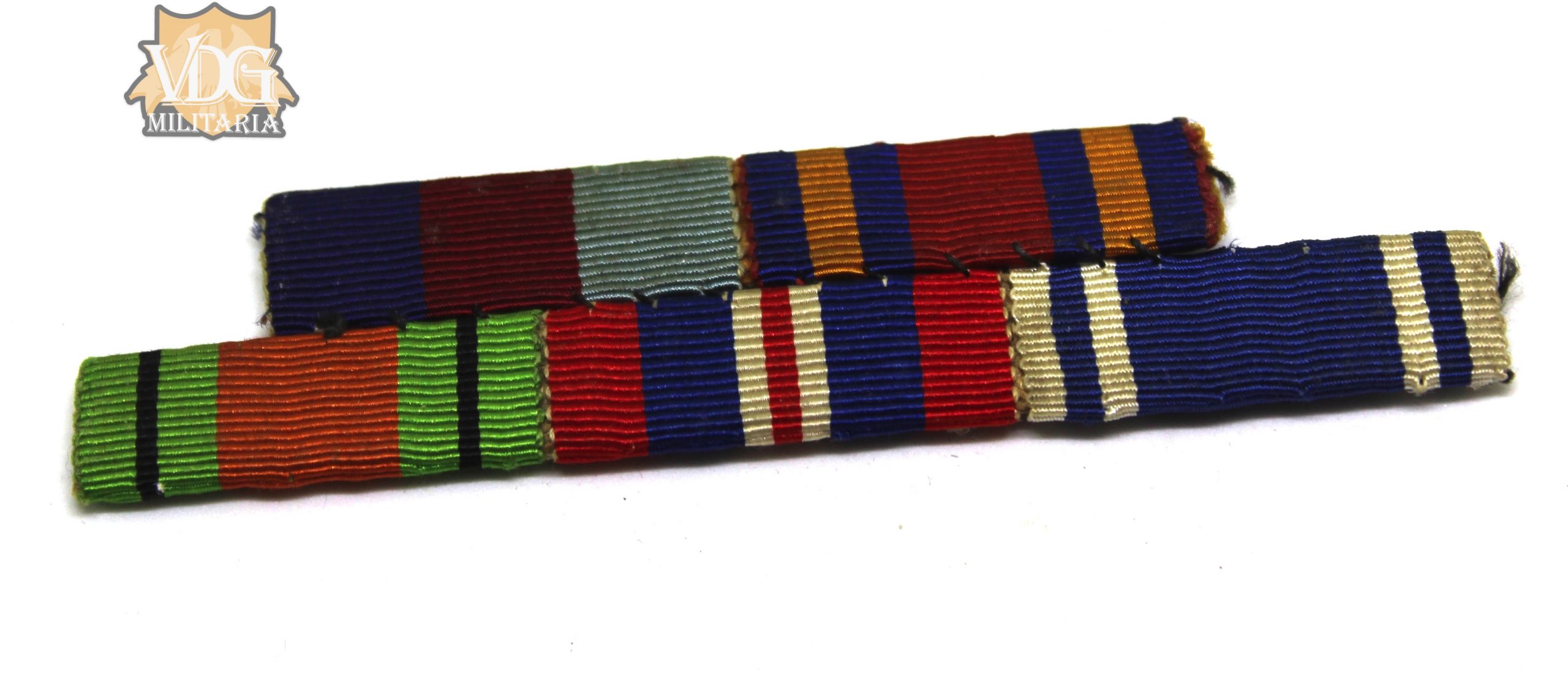 WW2 British 5 Place Ribbon Bar Rack - Image 4
