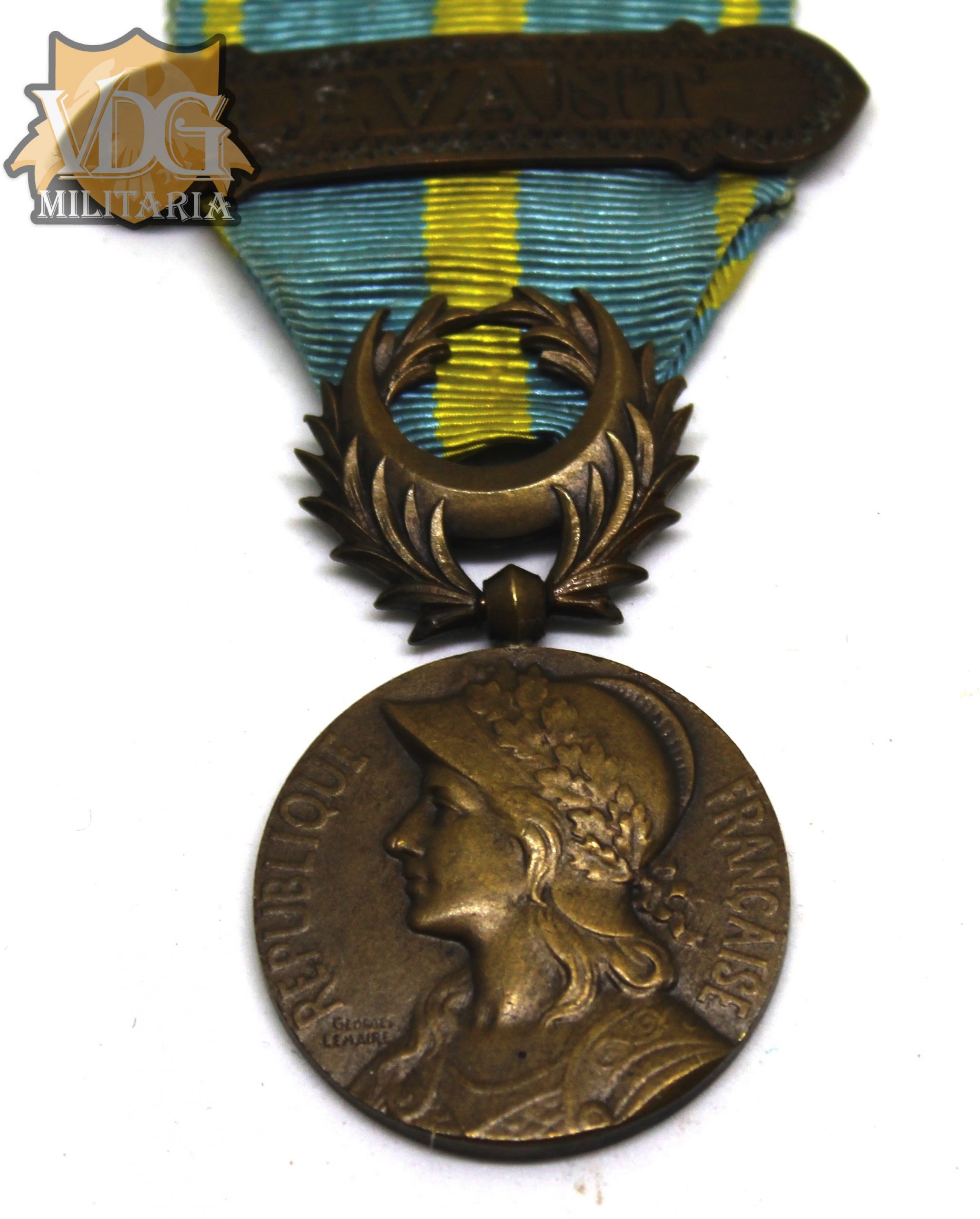 French Orient campaign Medal "Médaille commémorative d'Orient" with LEVANT Clasp - Image 6