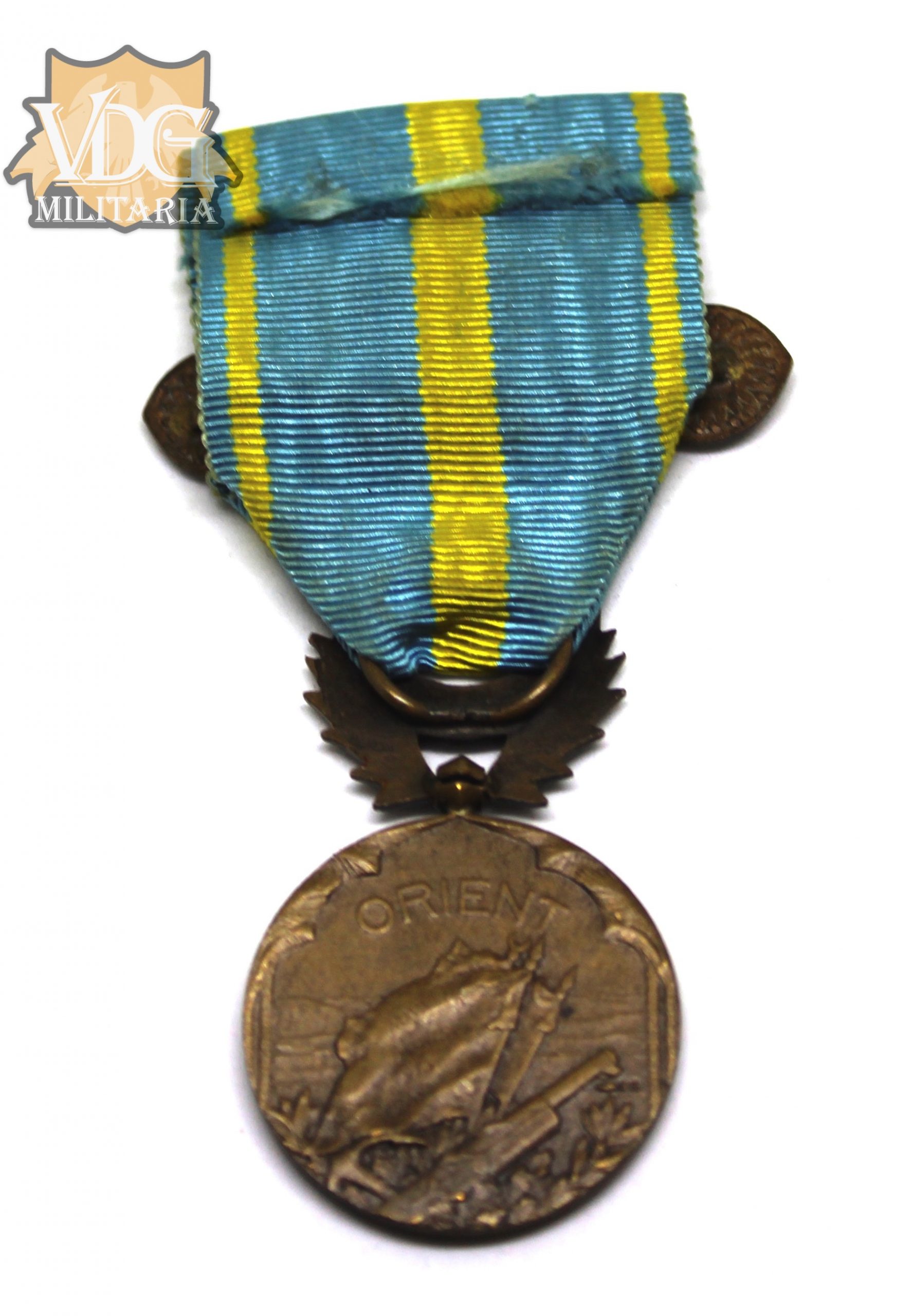 French Orient campaign Medal "Médaille commémorative d'Orient" with LEVANT Clasp - Image 4