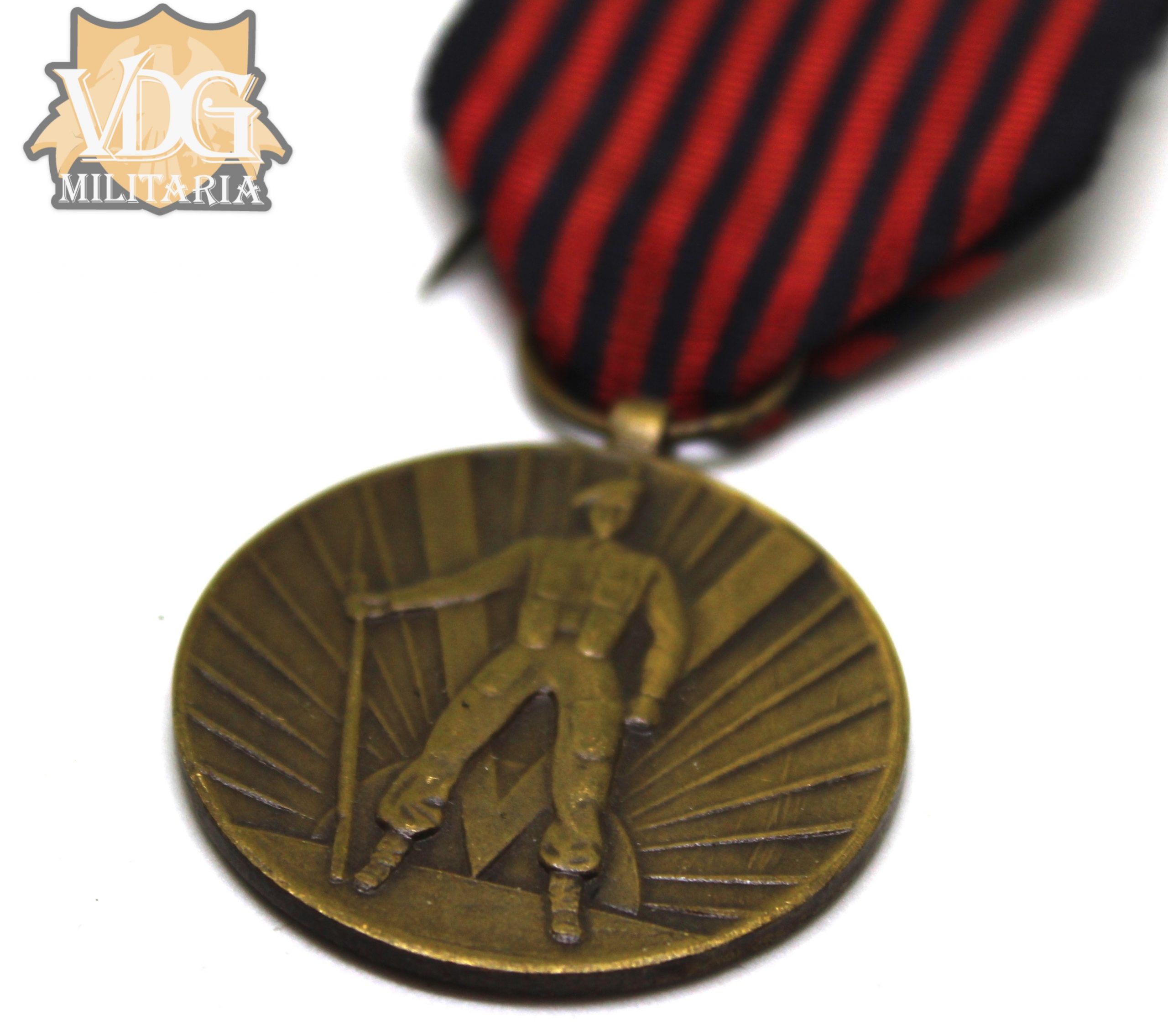WW2 Kingdom of Belgium Volunteer's Medal 1940–1945 - Image 4
