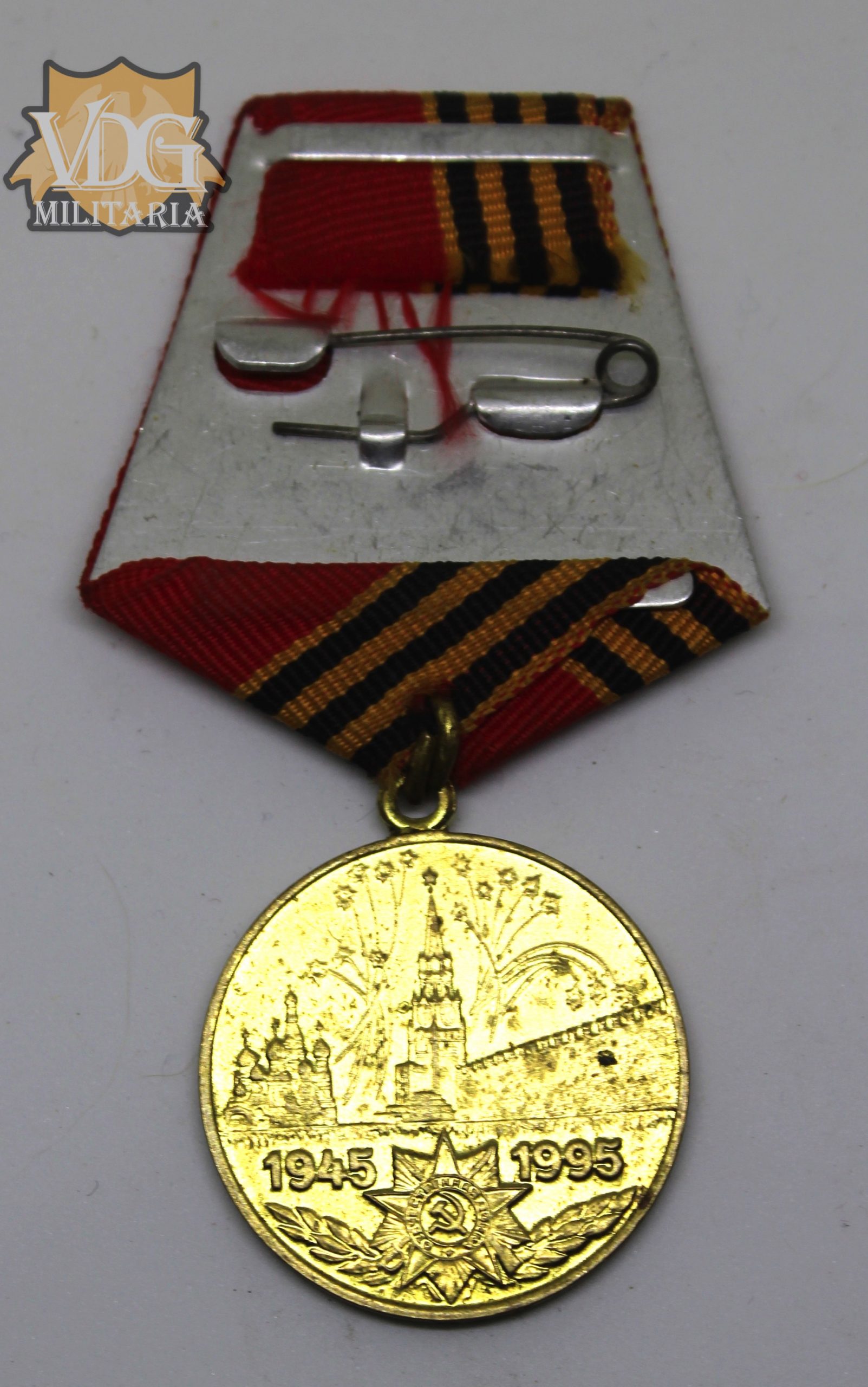 Russian Federation Jubilee Medal "50 Years of Victory in the Great Patriotic War 1941–1945" Medal - Image 2