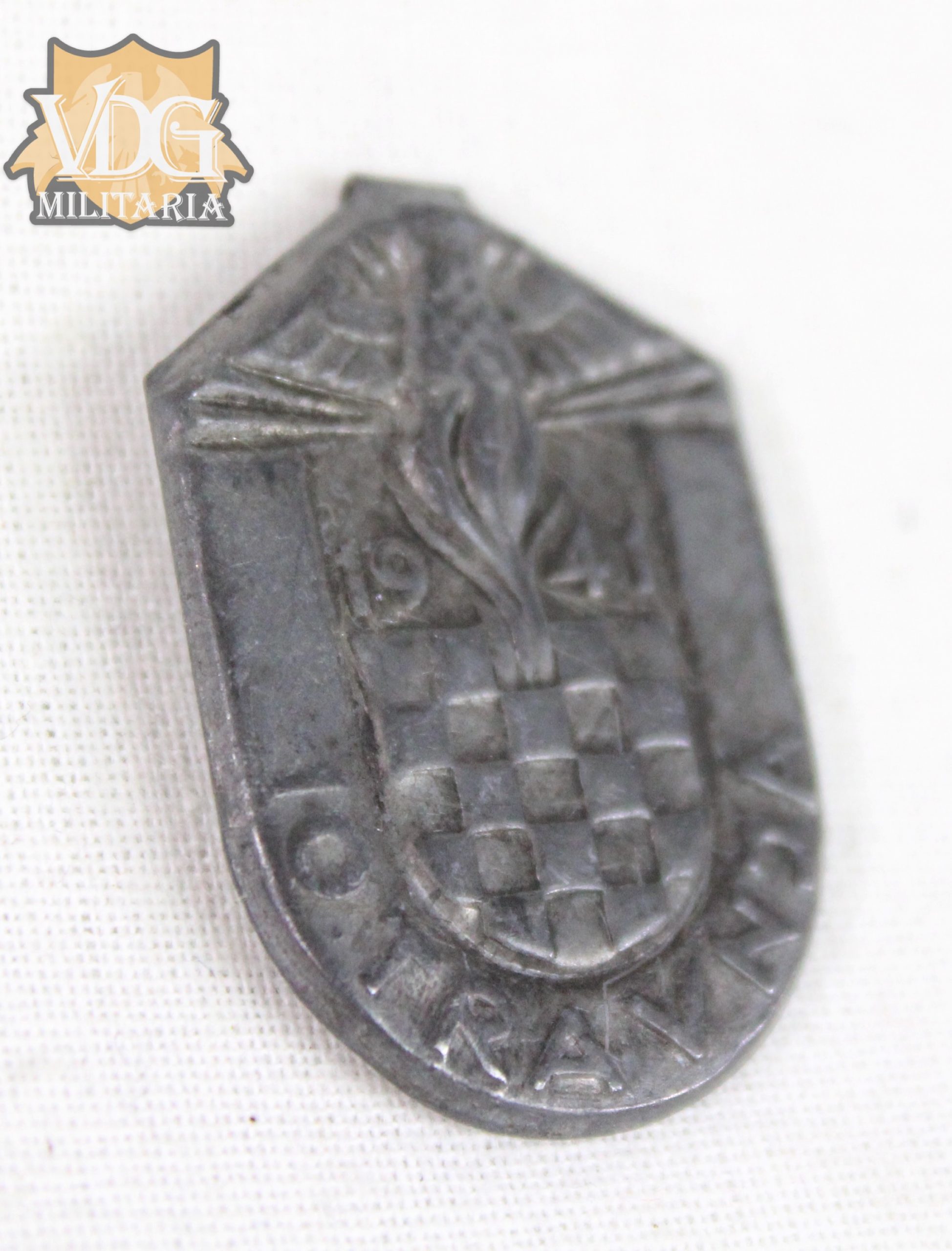 WW2 Croatian Utasha Badge - Image 2