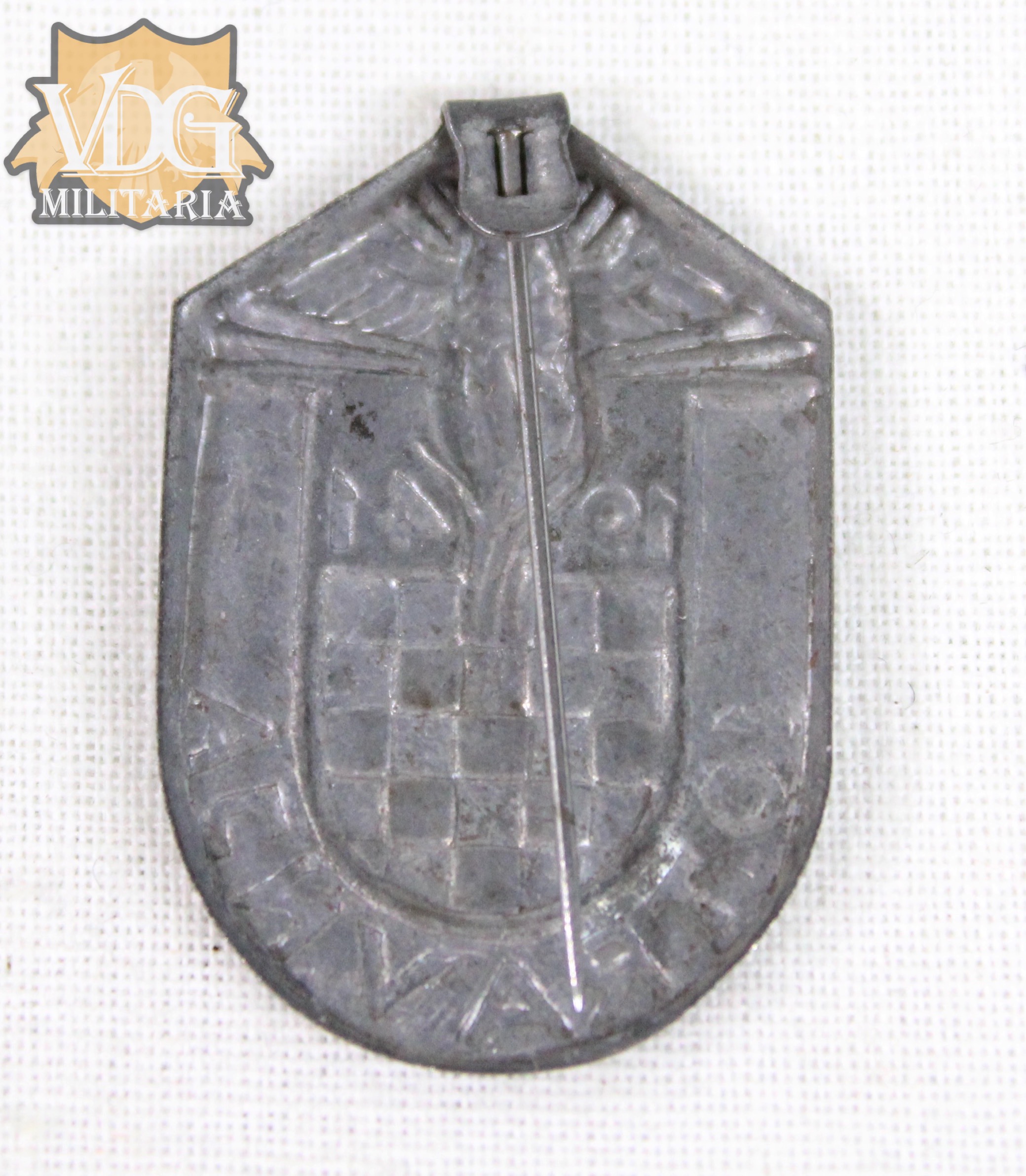 WW2 Croatian Utasha Badge - Image 5