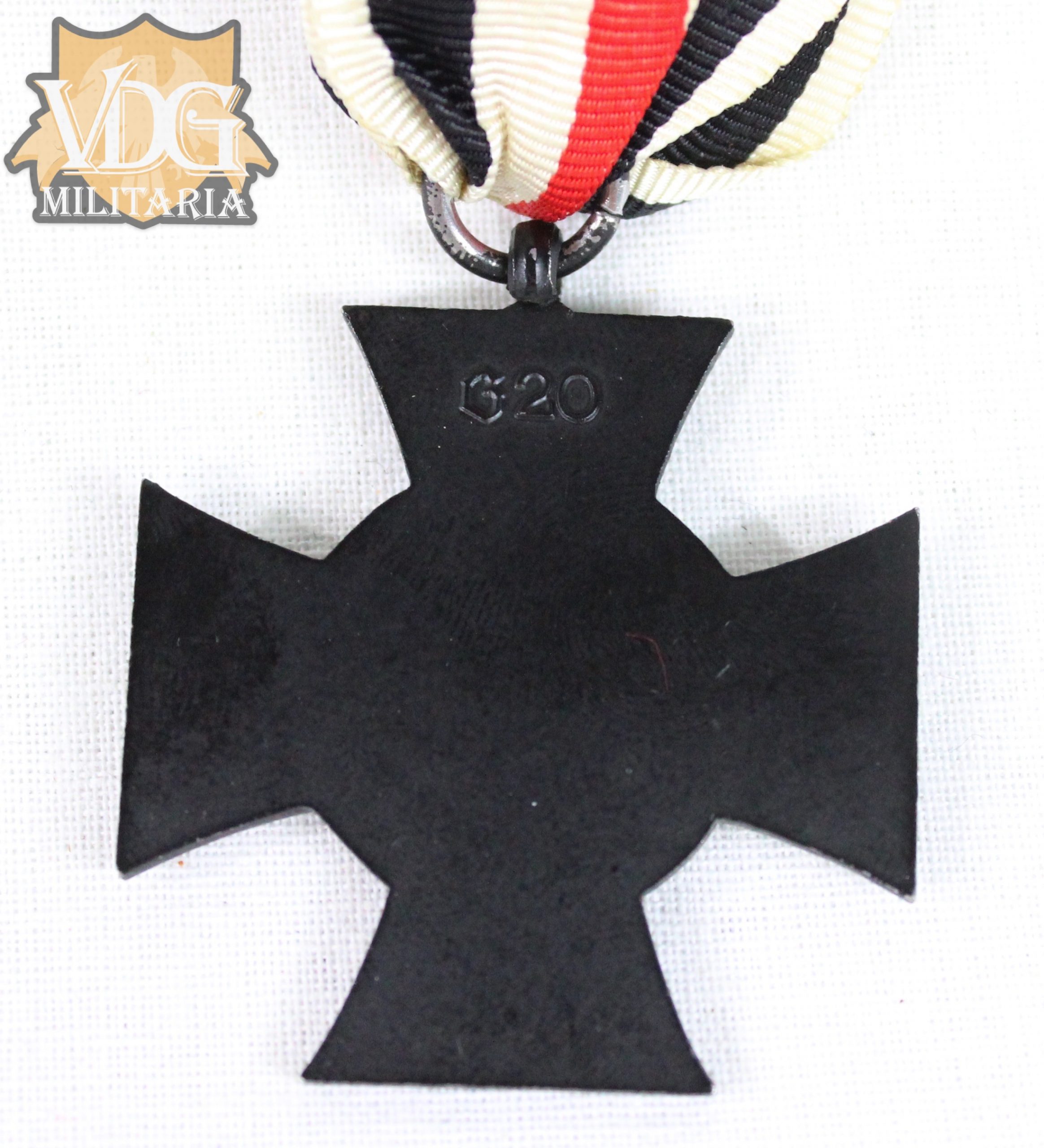 WW1 German Next of Kin Hindenburg Cross Medal-"G20" - Image 8