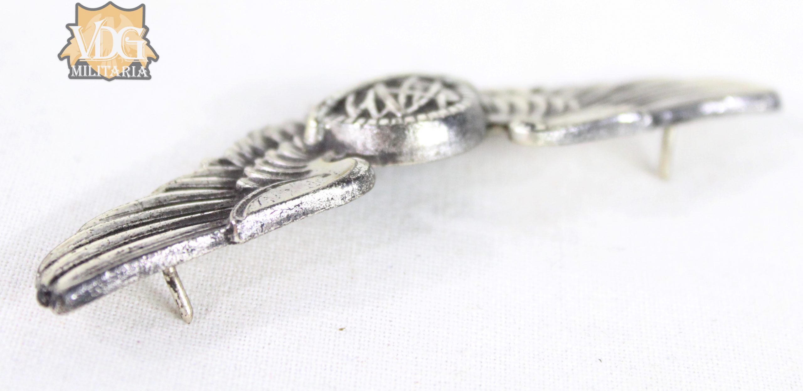 WW2 US Army Air Force Navigator Clutchback Wings-AMICO Sterling Silver - Image 3