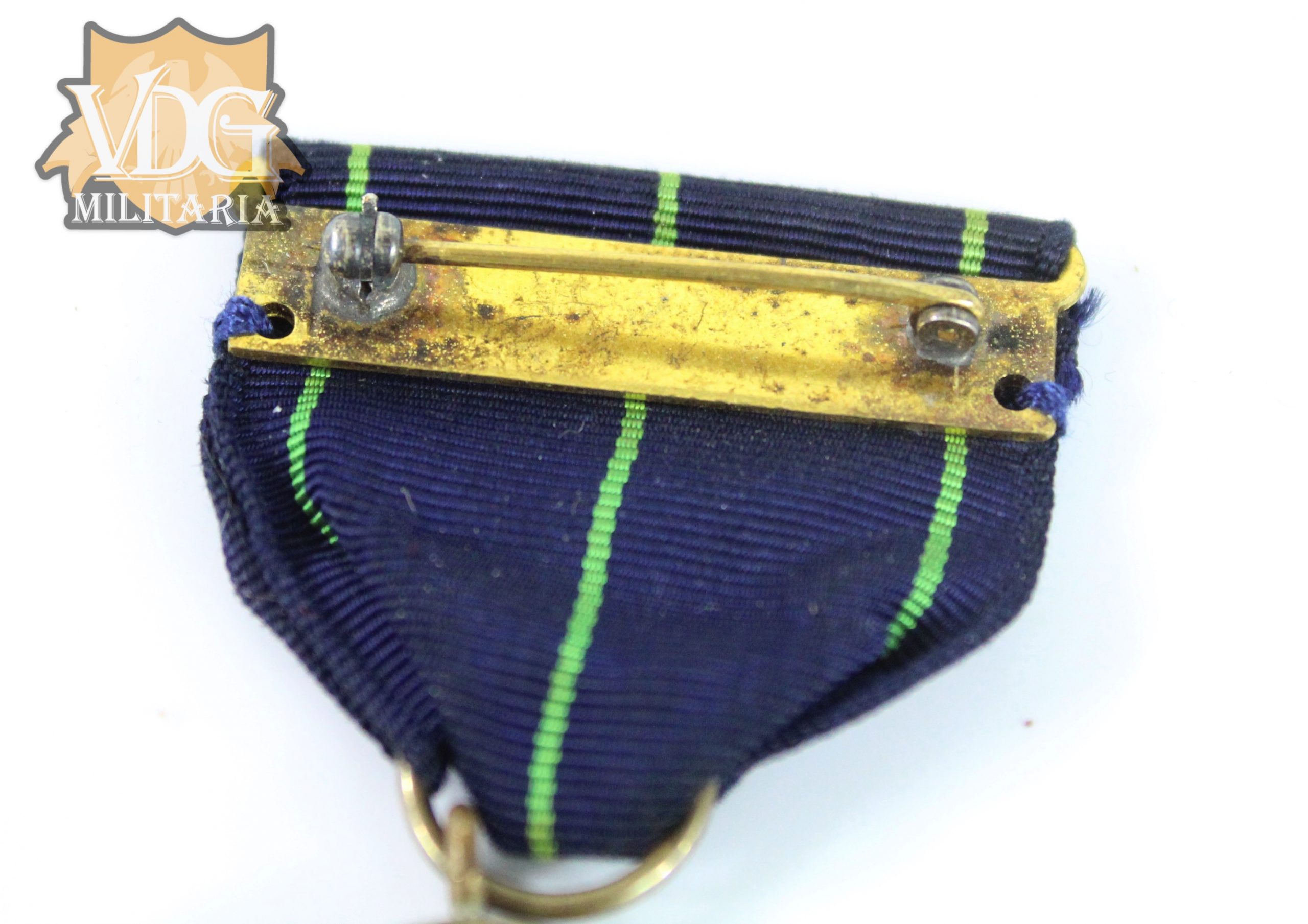 WW2 Era US Navy Expert Rifleman Marksman Medal-Slot Brooch - Image 4