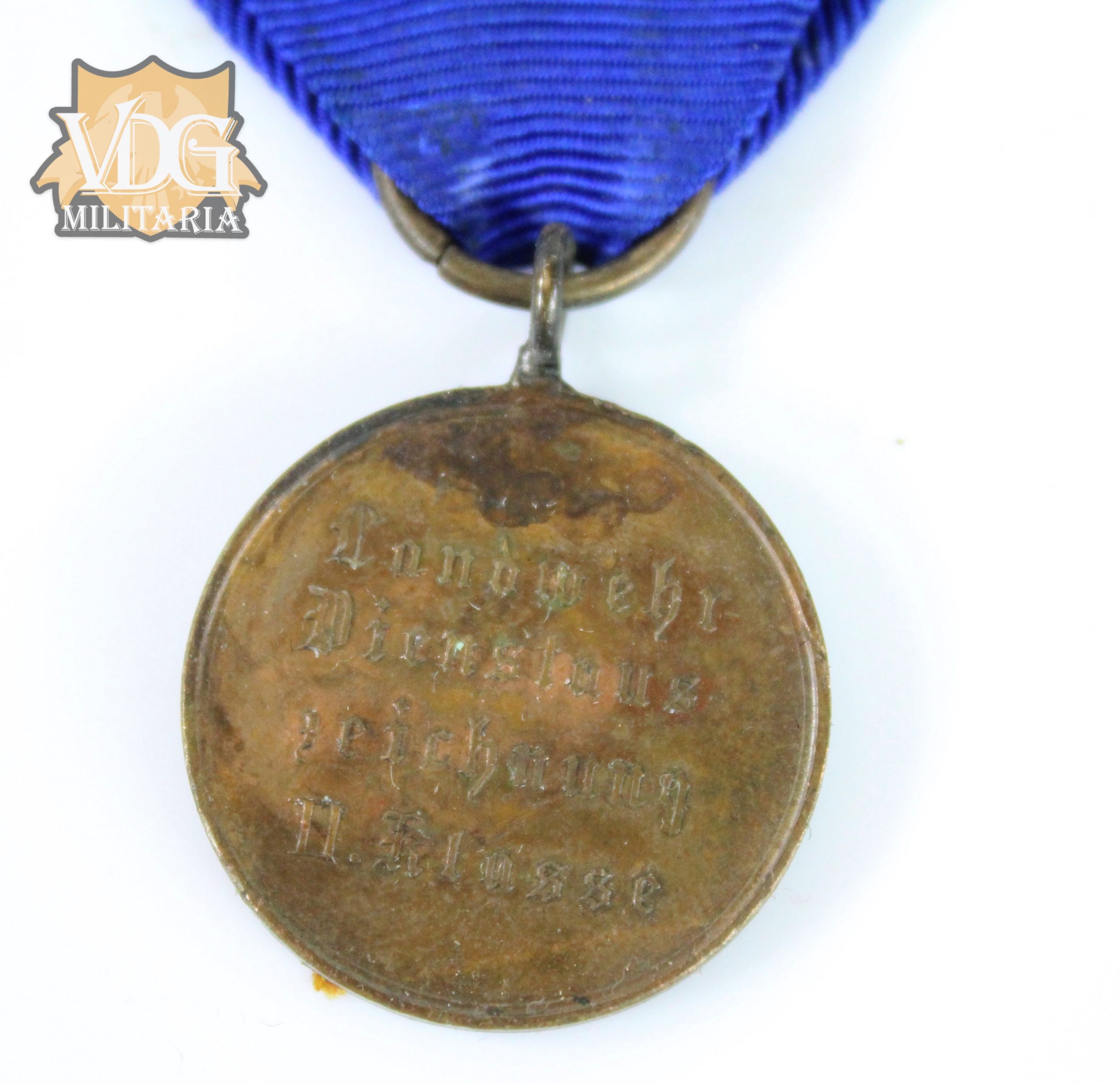 WW1 German Prussian Long Service Medal "Landwehr Dienstauszeichnung 2.Klasse" - Image 6