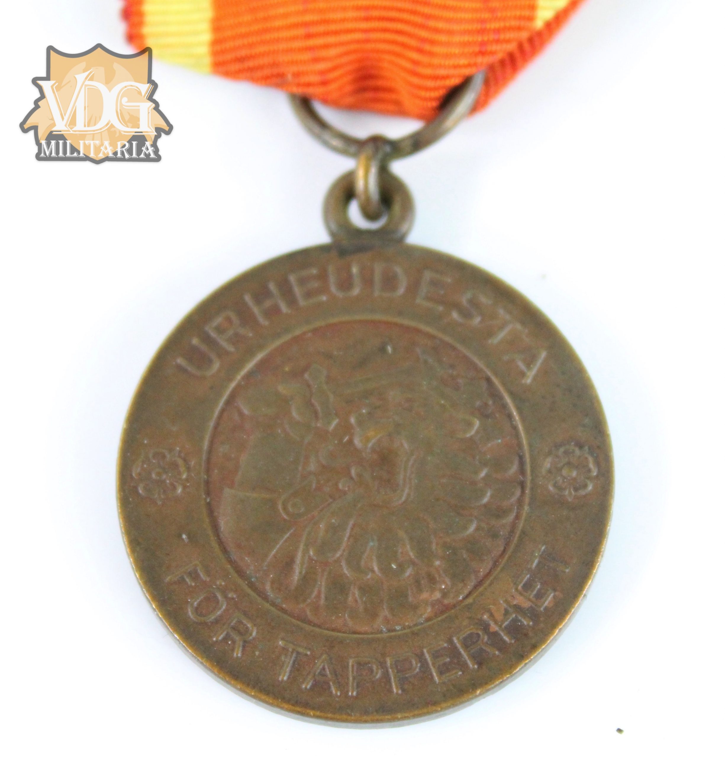 WW2 Finland Medal of Liberty 2nd Class 1941 Medal "Urheudesta För Tapperhet" - Image 5