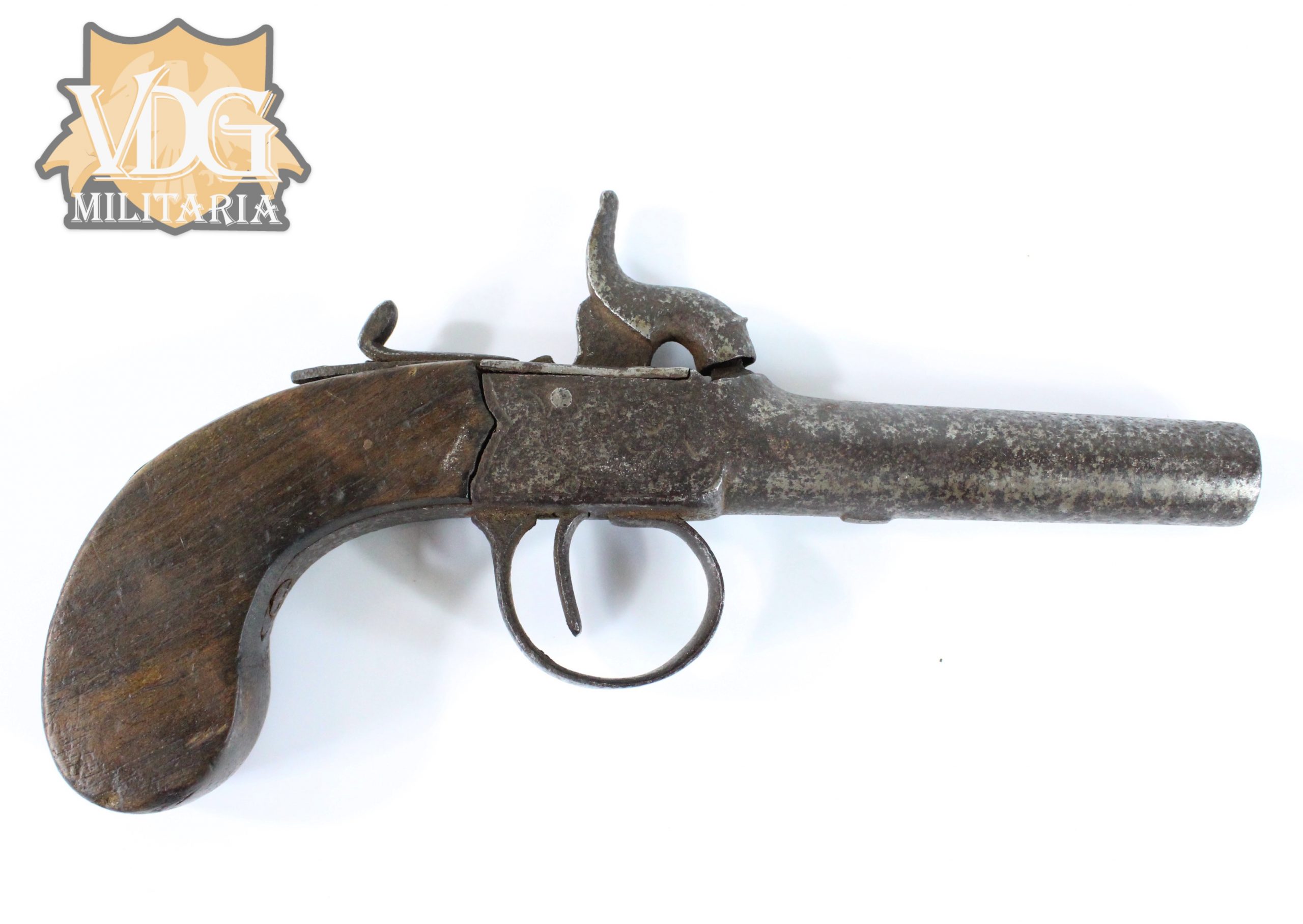 US Civil War Era Single Shot Boot Gun-Probable Belgian Made