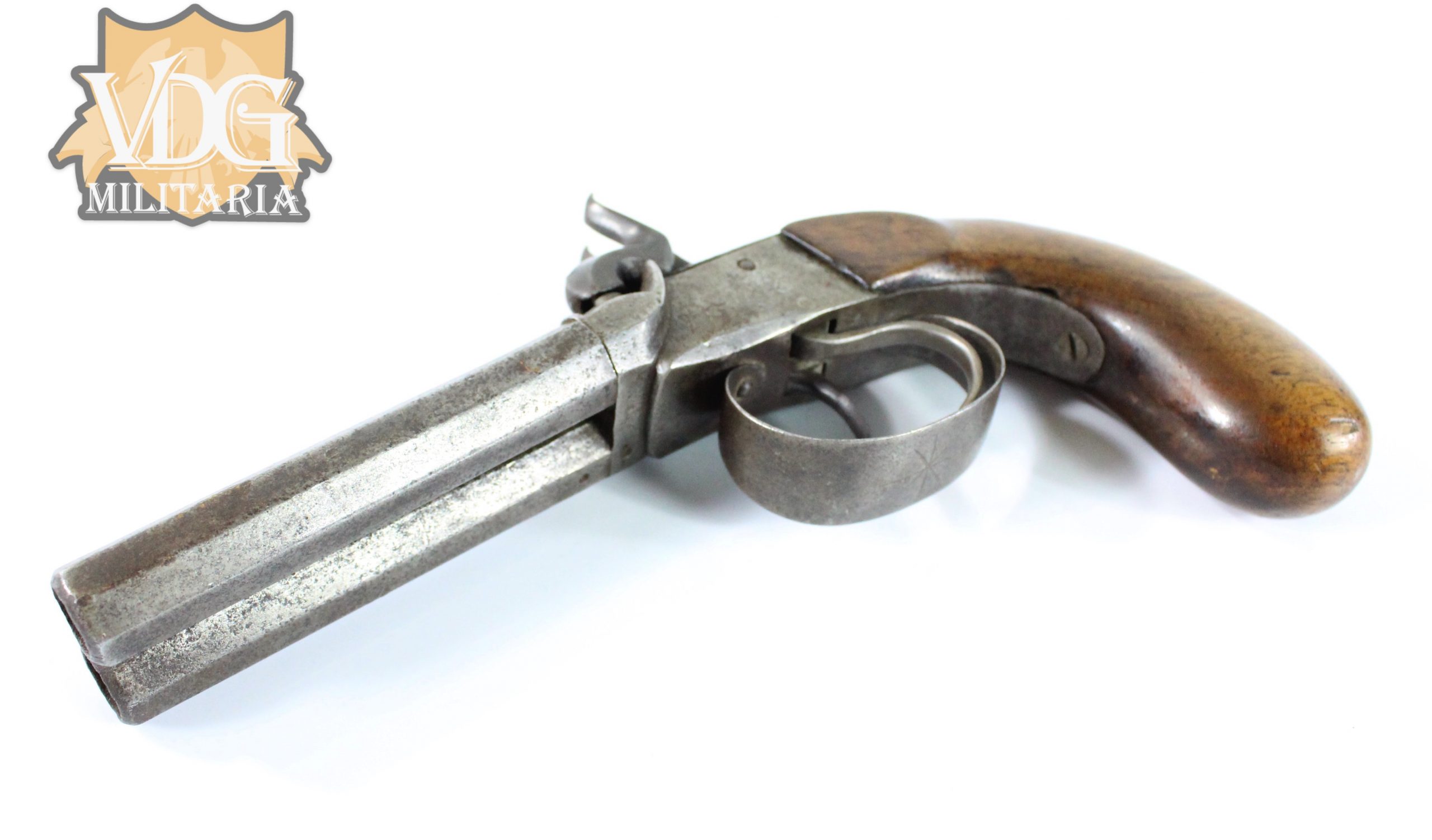 Civil War Era Double Barreled Boot Gun-Belgian Made
