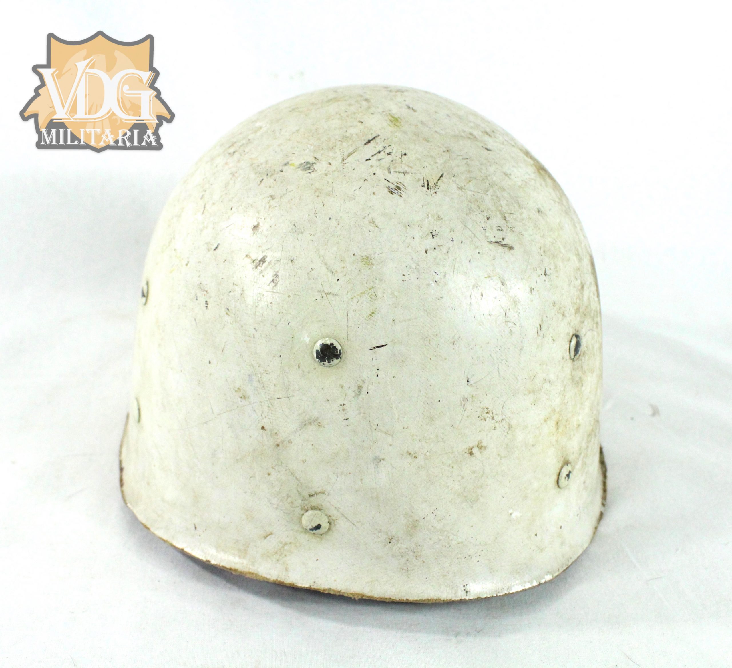 Korean War Era US Army Pennsylvania 372nd National Guard Firestone 1951 M1 Helmet Liner - Image 4