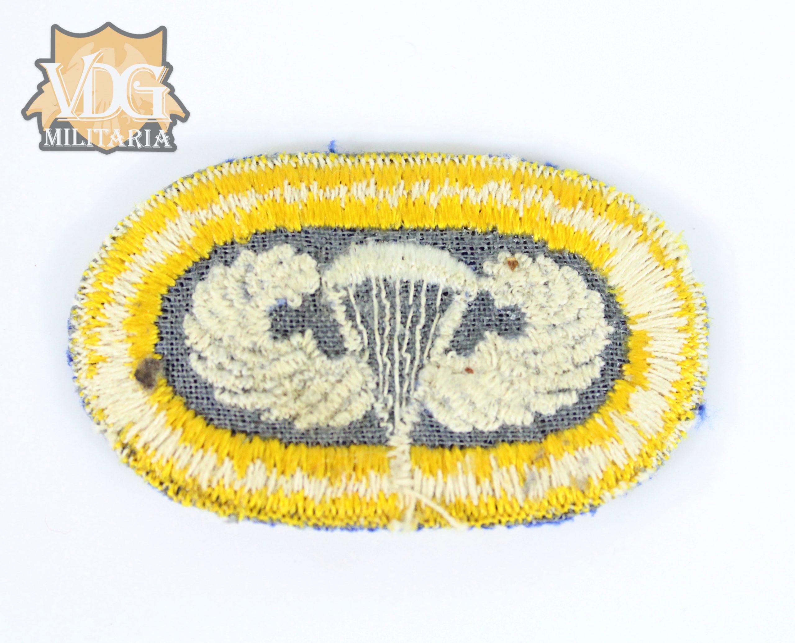 WWII Era 82nd Airborne 504 Para Infantry With Jump Wings Oval - Image 2