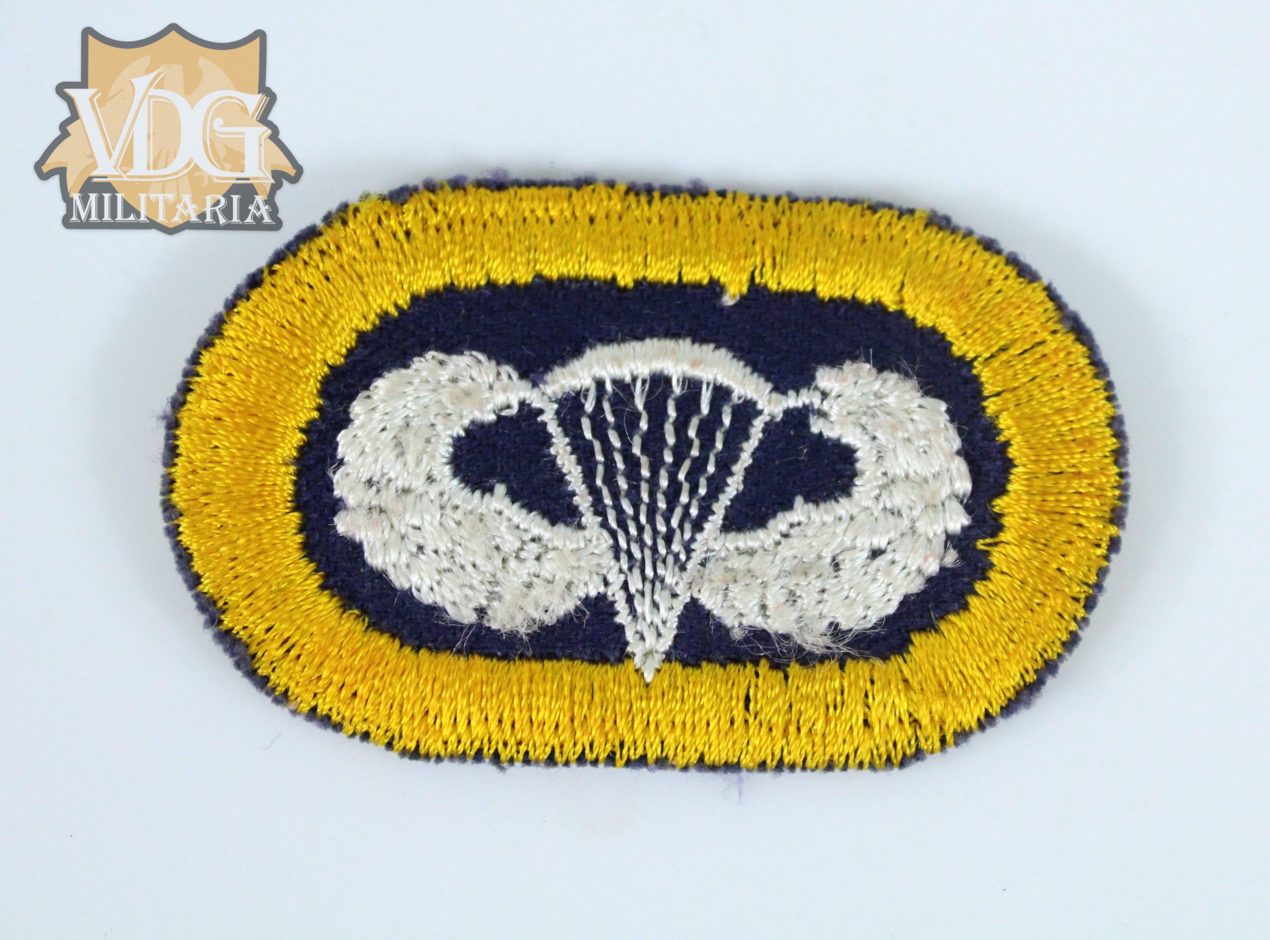 WWII Era 82nd Airborne 504 Para Infantry With Jump Wings Oval
