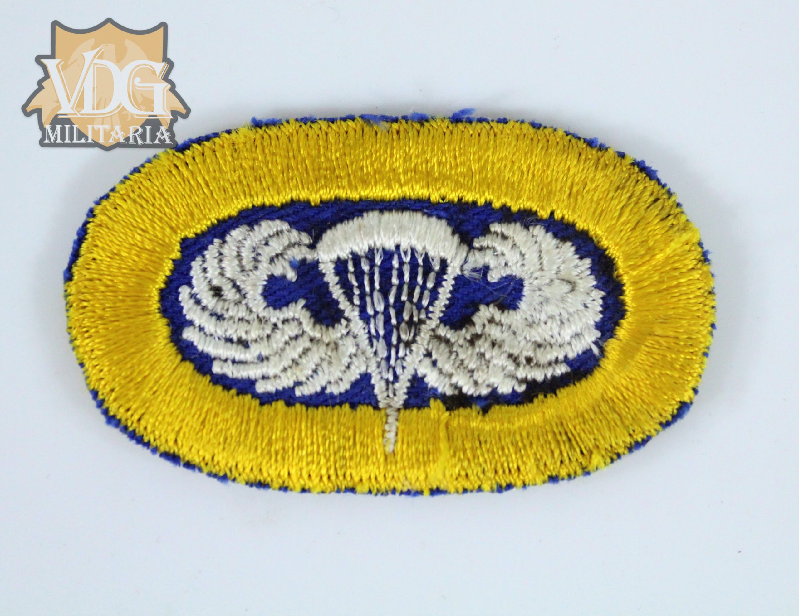 WWII Era 82nd Airborne 504 Para Infantry With Jump Wings Oval