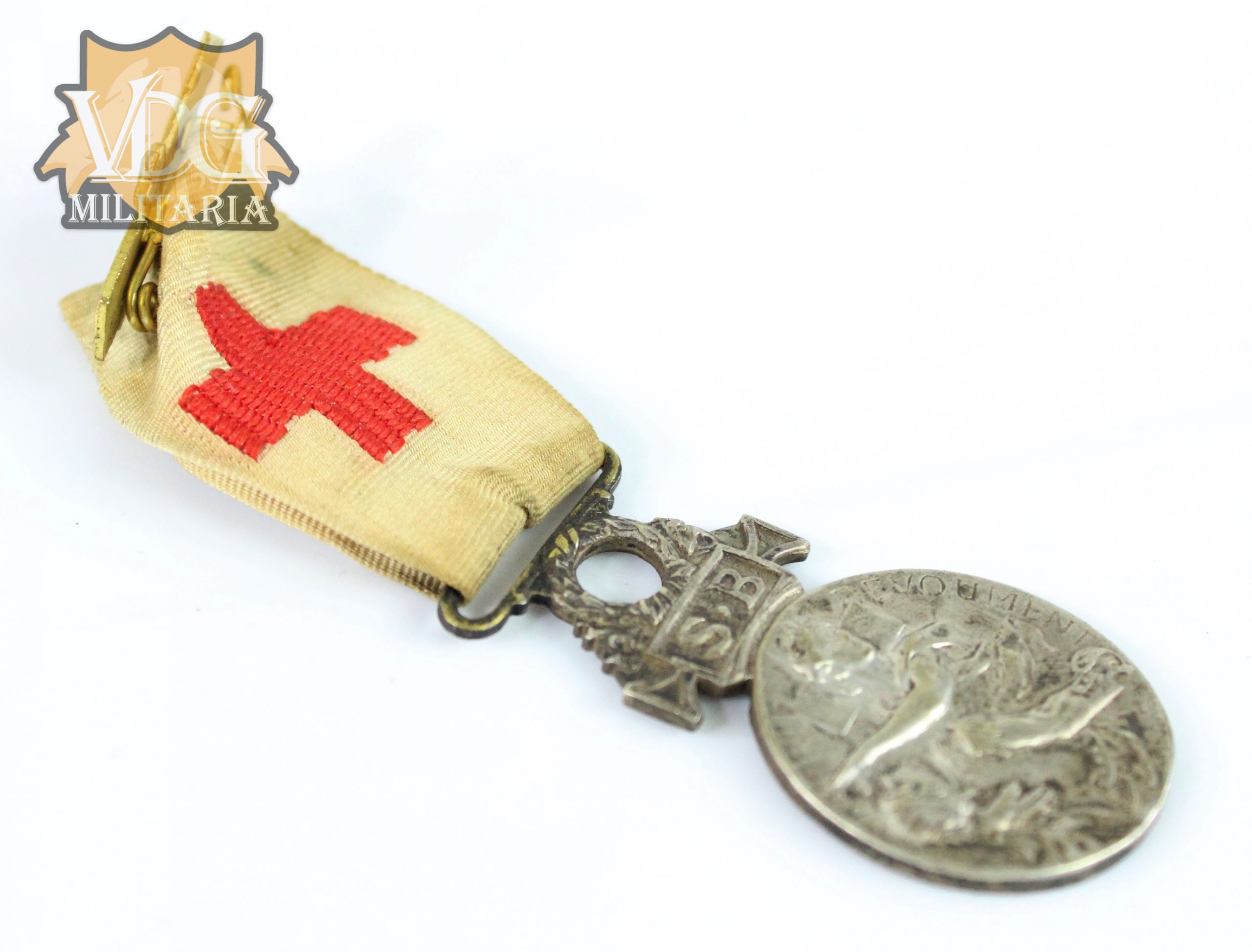 19th Century French Society for the Aid of Wounded Military 1864–1866 Medal - Image 5