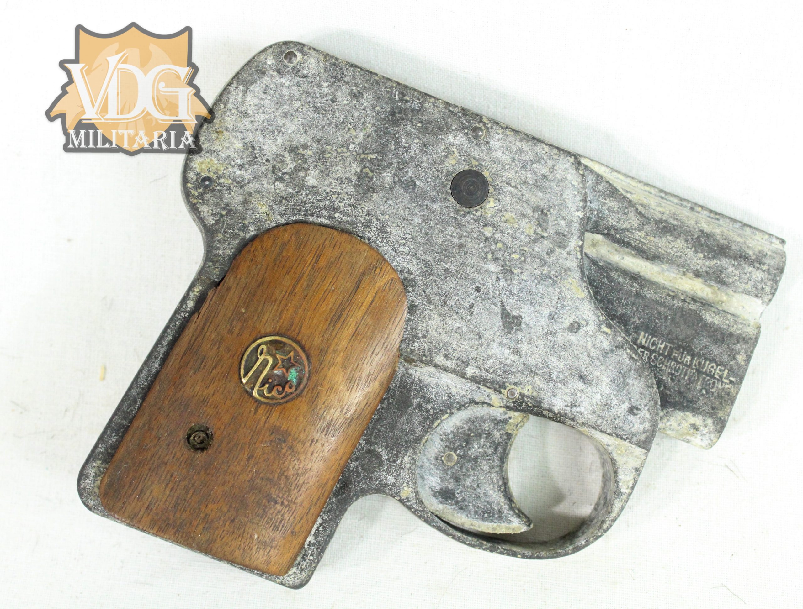 Interwar German Self Defense Flare/Pepper Spray Pistol - Image 2