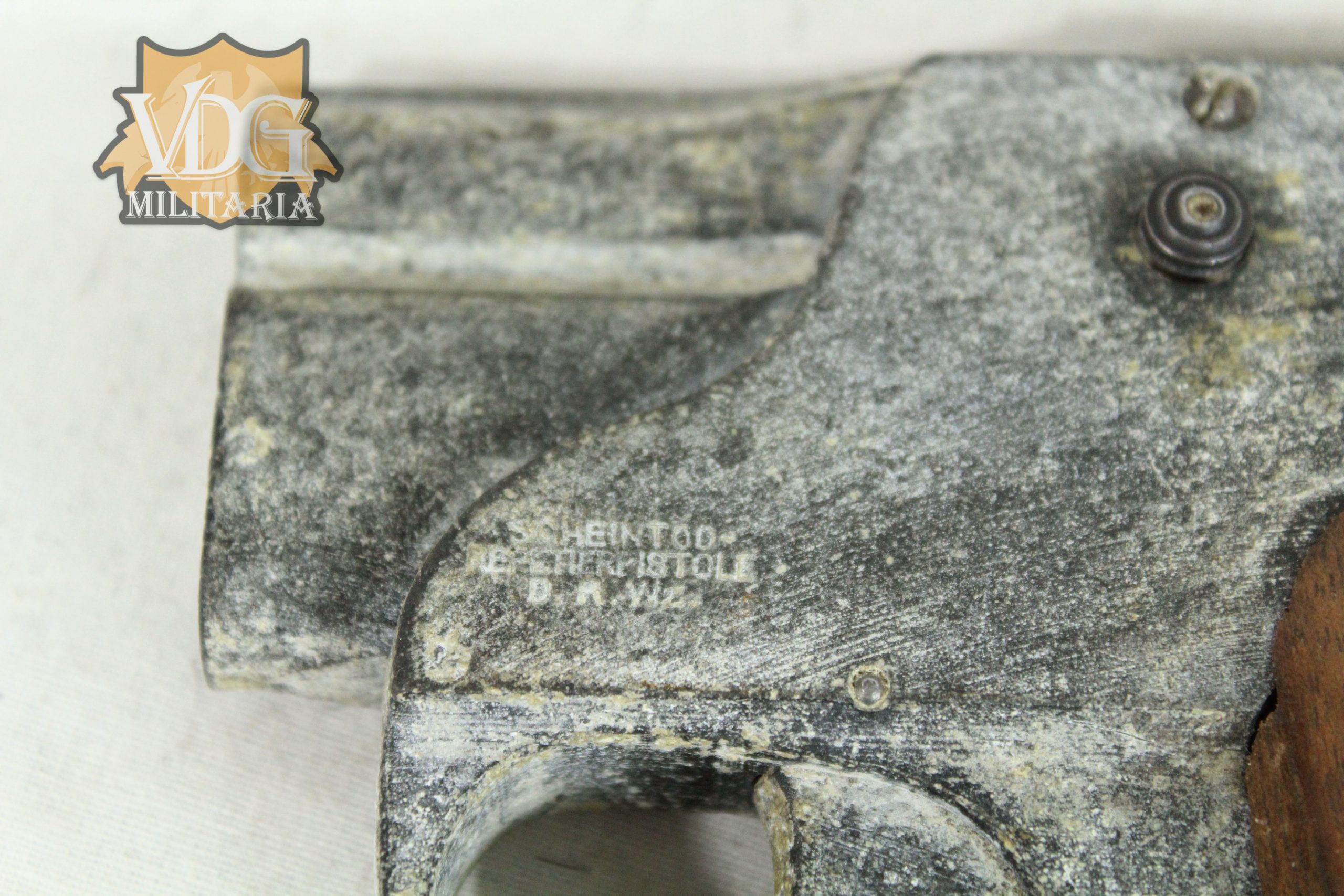 Interwar German Self Defense Flare/Pepper Spray Pistol - Image 5