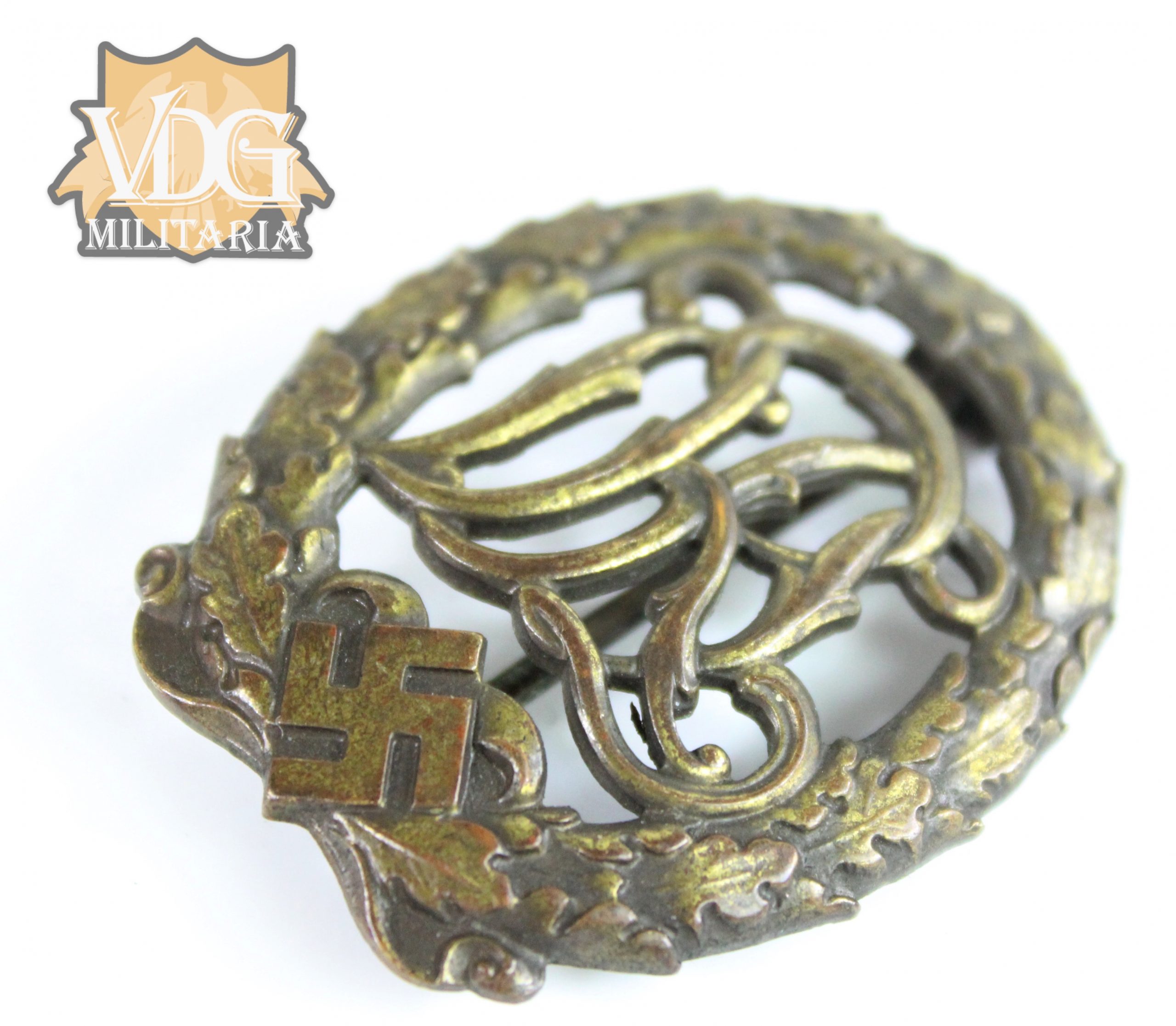 WW2 German DRL Sports Badge- DRGM 35269, Ernst L Müller Pforzheim - Image 5