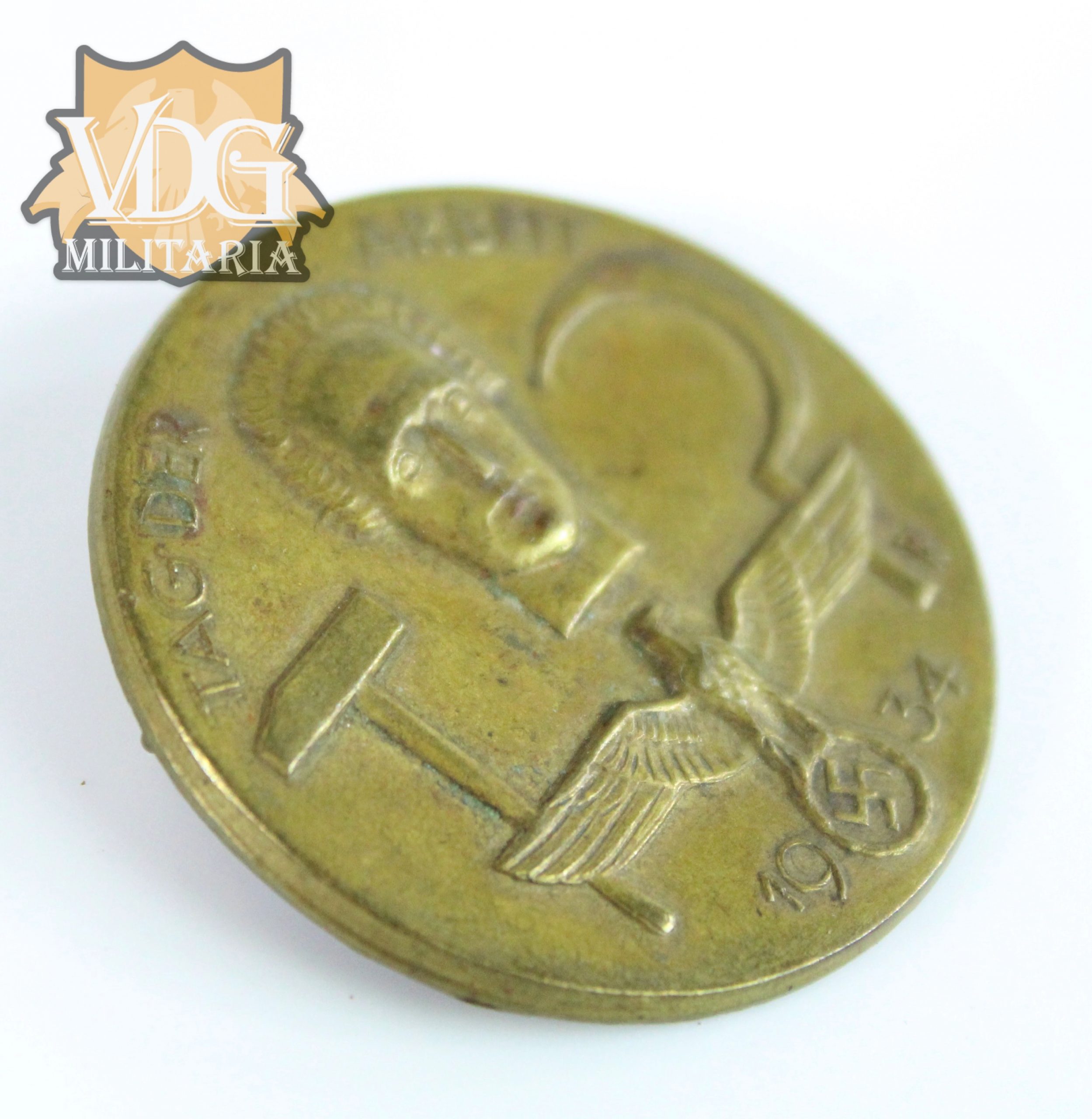 WW2 German Tag der Arbeit 1934 Tinnie - Image 4