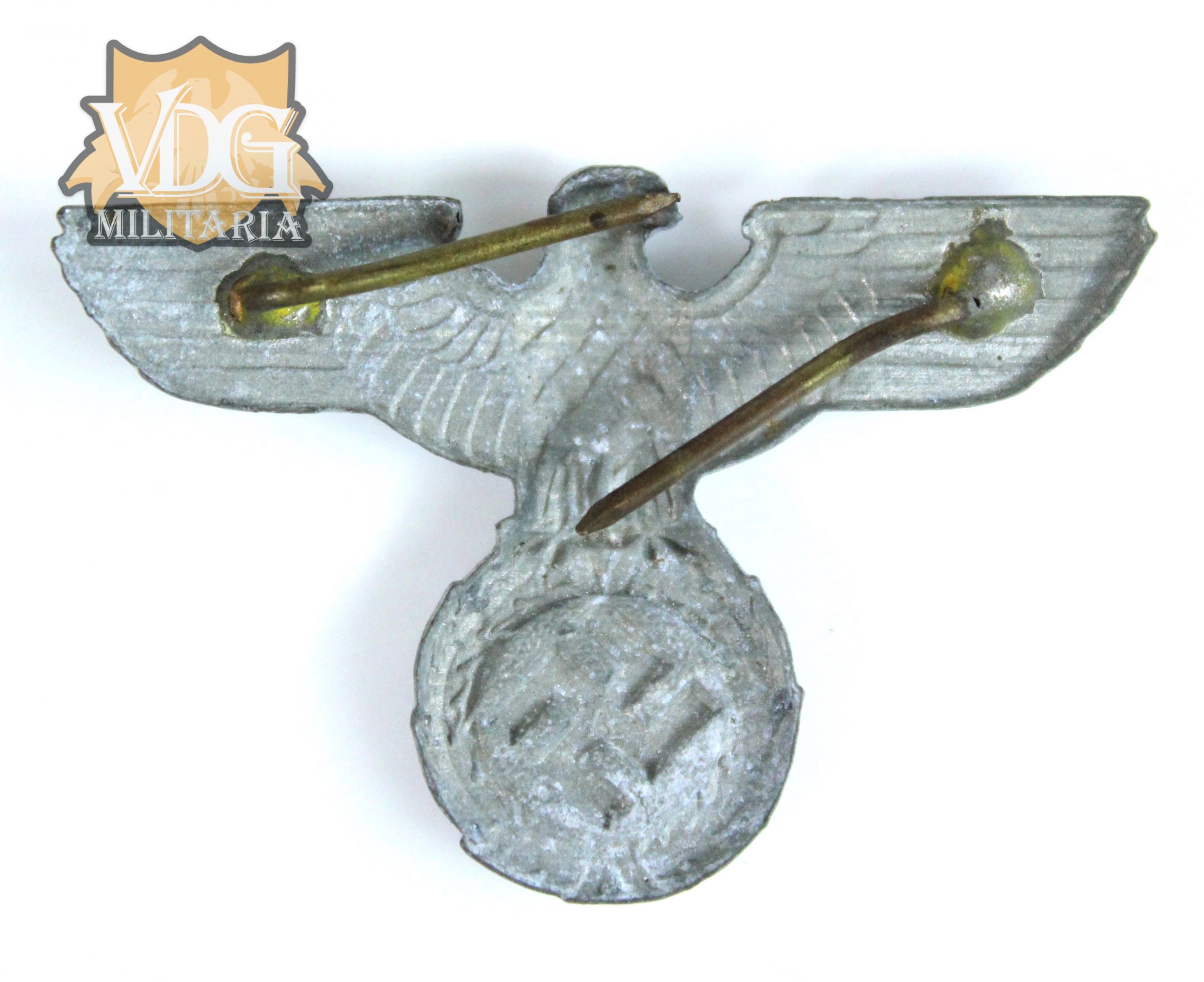 WW2 German Political Metal Cap Eagle - Image 2