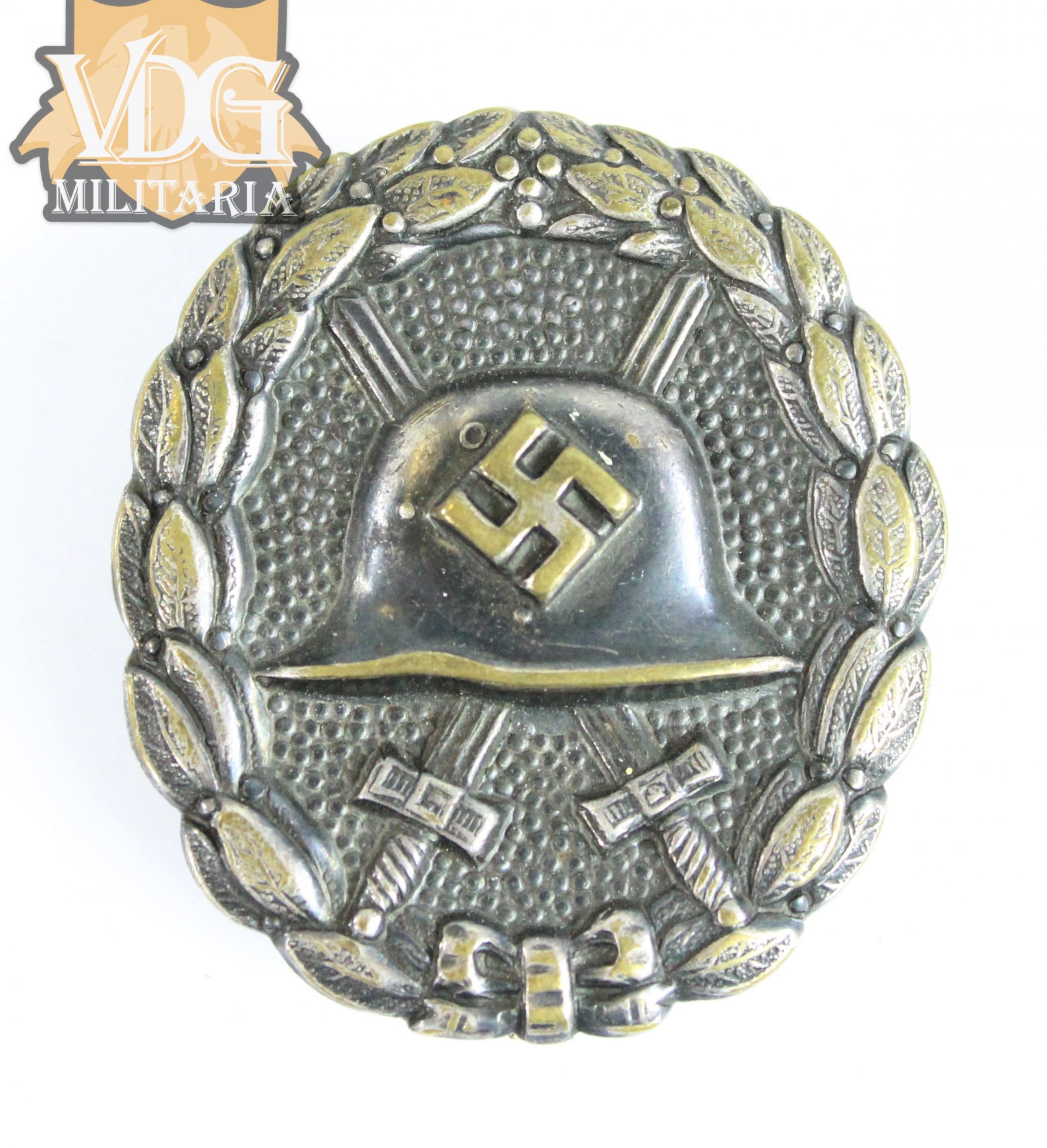 WW2 German 1936 Pattern Wound Badge in Black