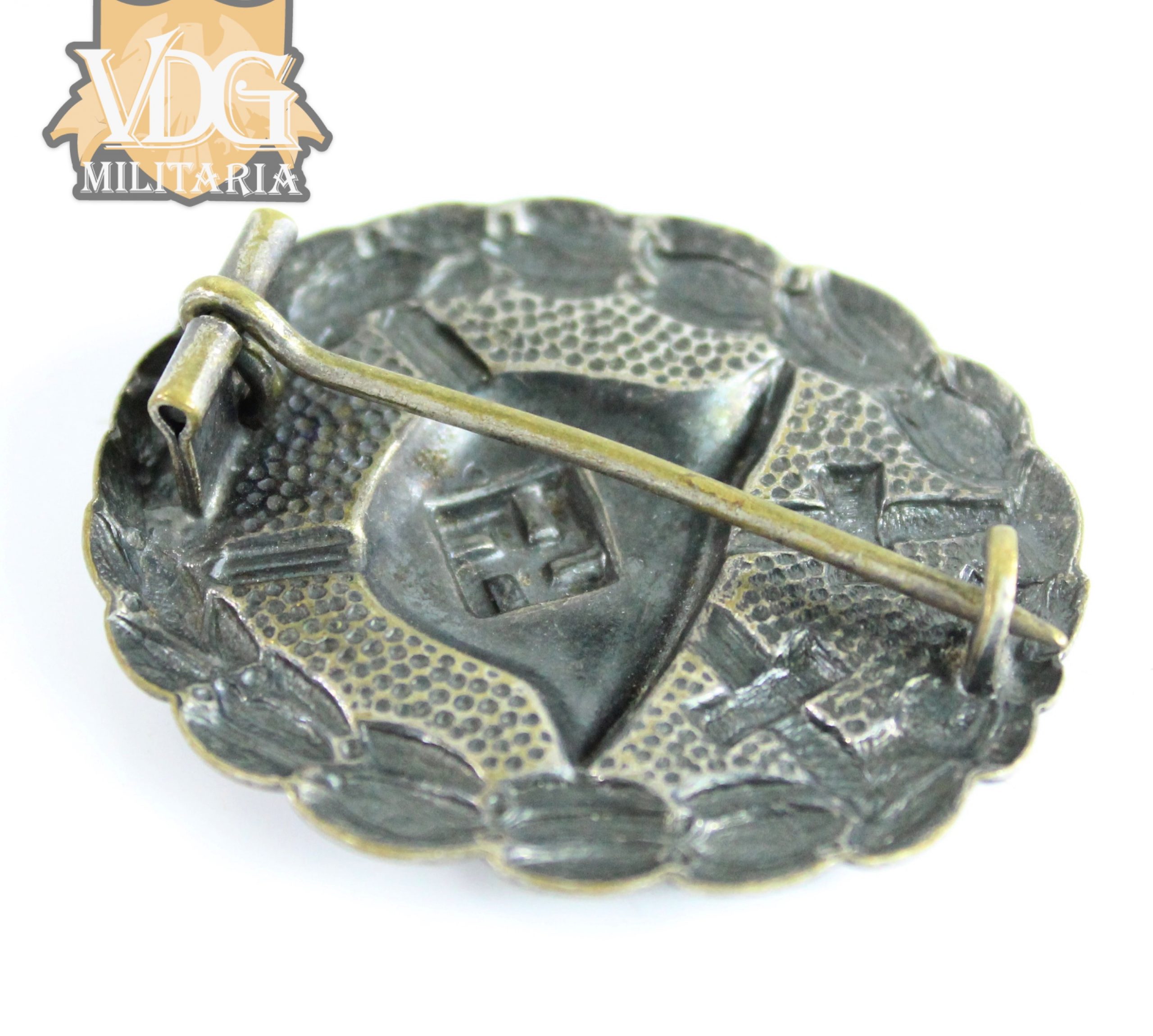 WW2 German 1936 Pattern Wound Badge in Black - Image 3