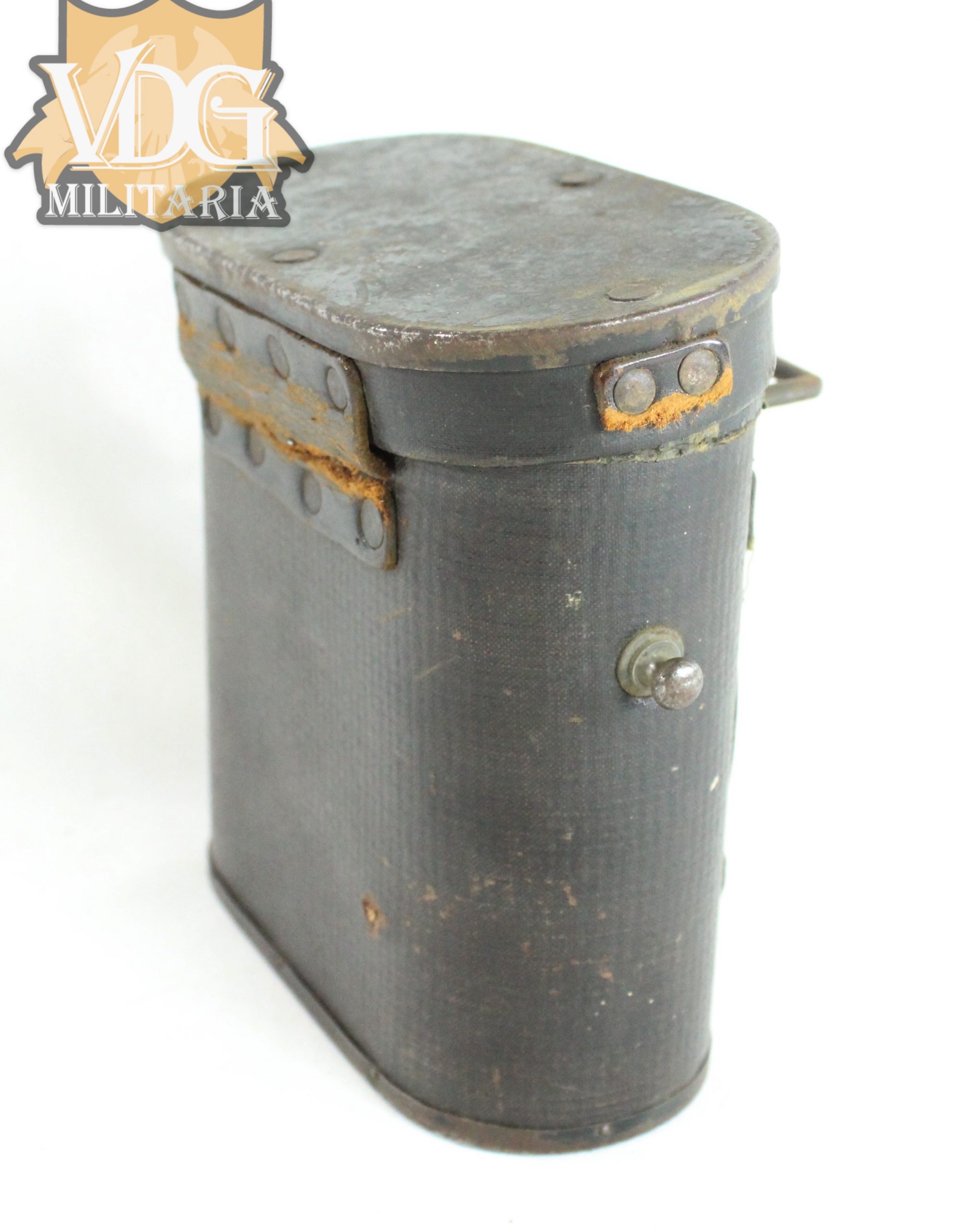 WW1 German Fernglas 08 Field Binoculars with Original Case - Image 11