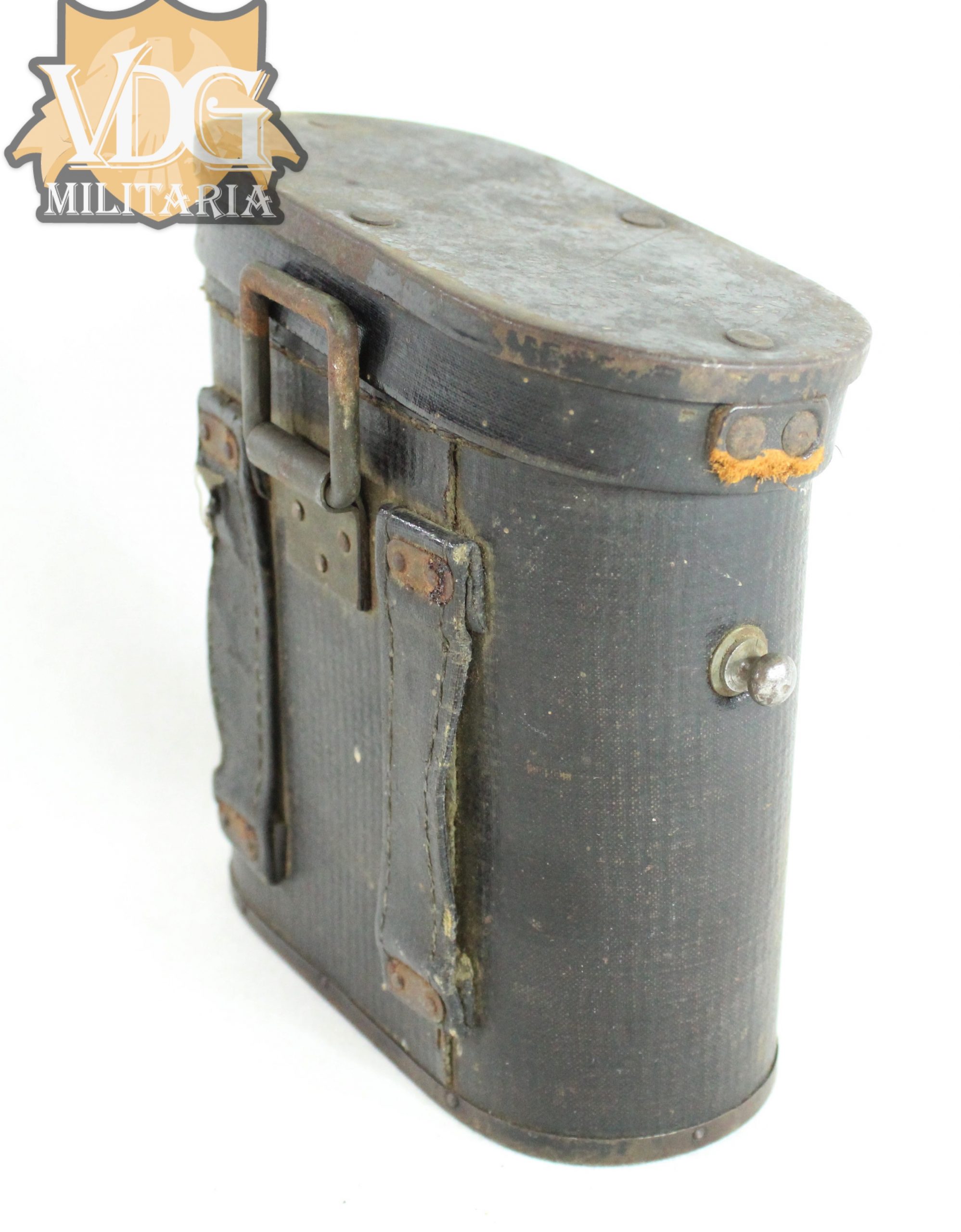WW1 German Fernglas 08 Field Binoculars with Original Case - Image 13