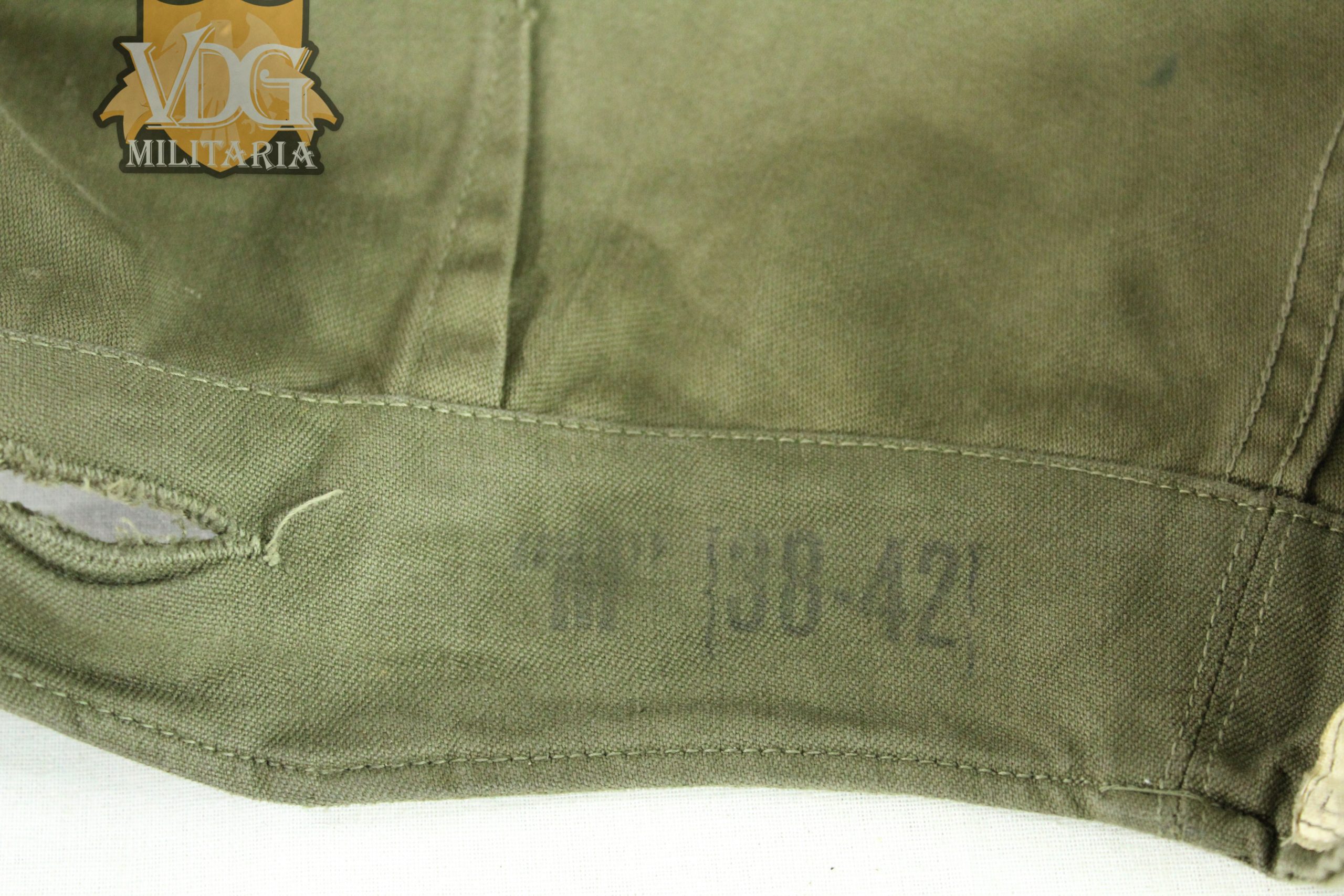 WW2 US M43 Jacket Hood-Numbered - Image 3