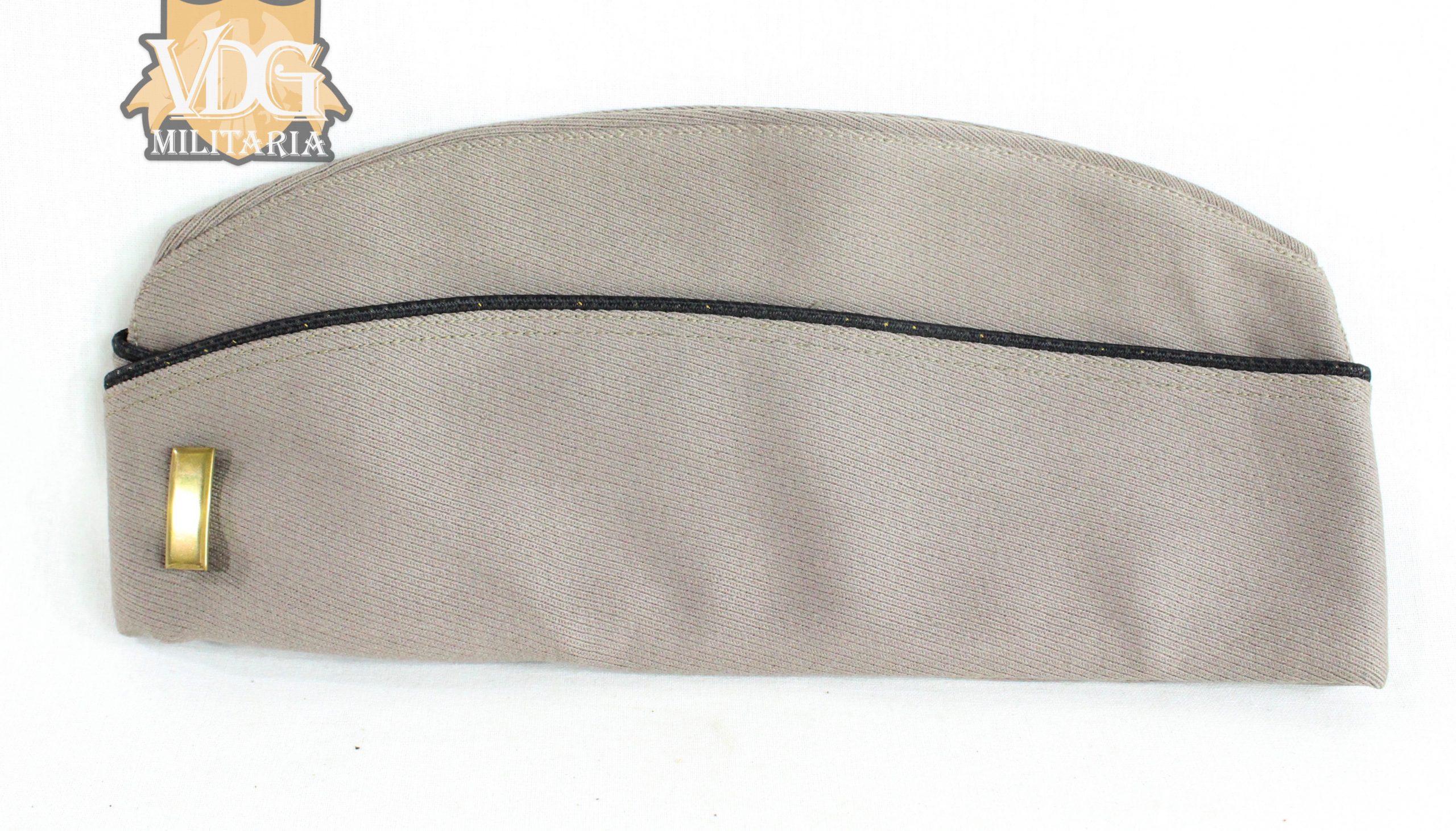 WW2 US Army 2nd Lieutenant Officer’s Class A Dress Jacket by Redman’s Tailors (Houston, Texas) with Size 6 ¾ Pinks Garrison Cap - Image 7