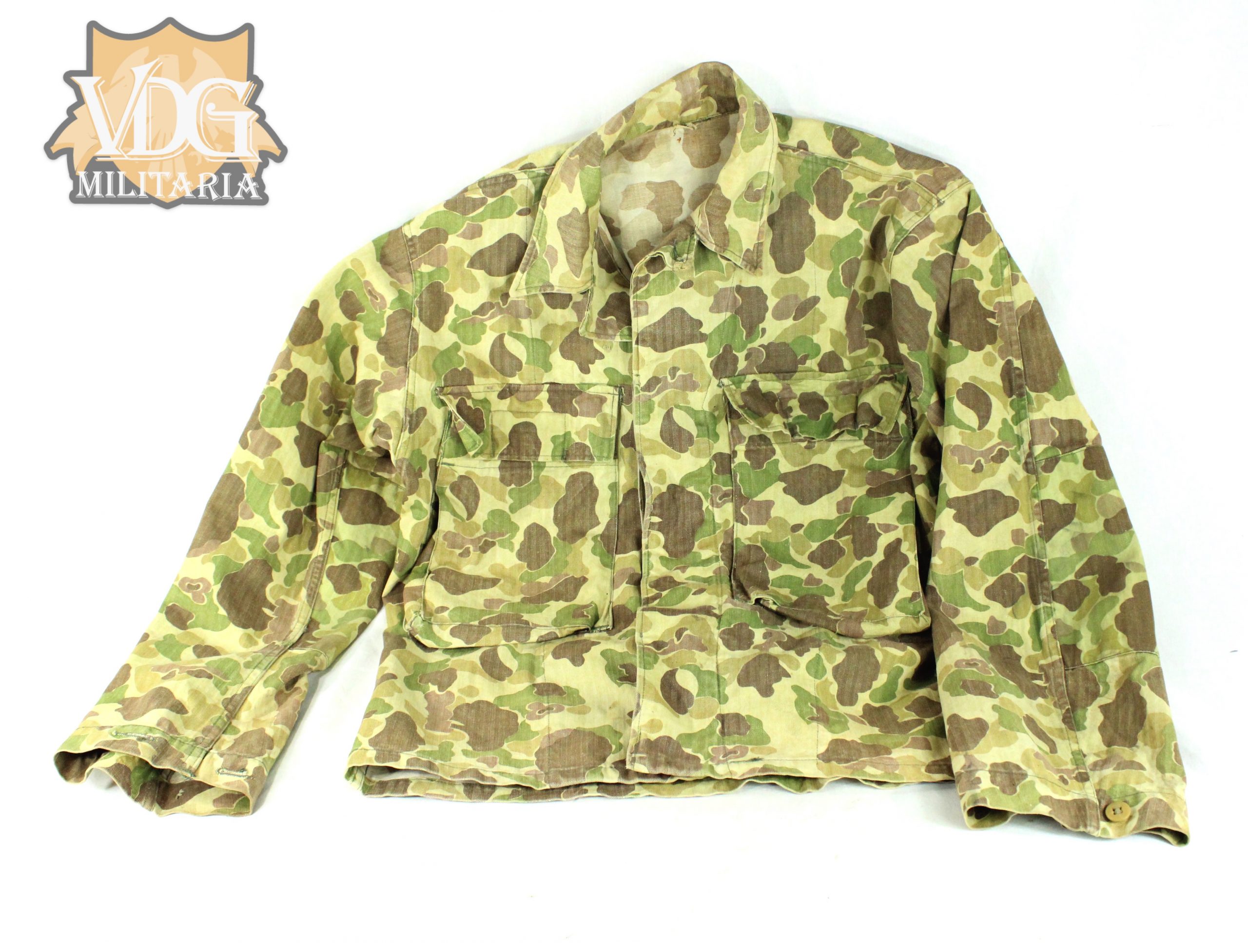 WW2 US Army Camouflage HBT Jacket