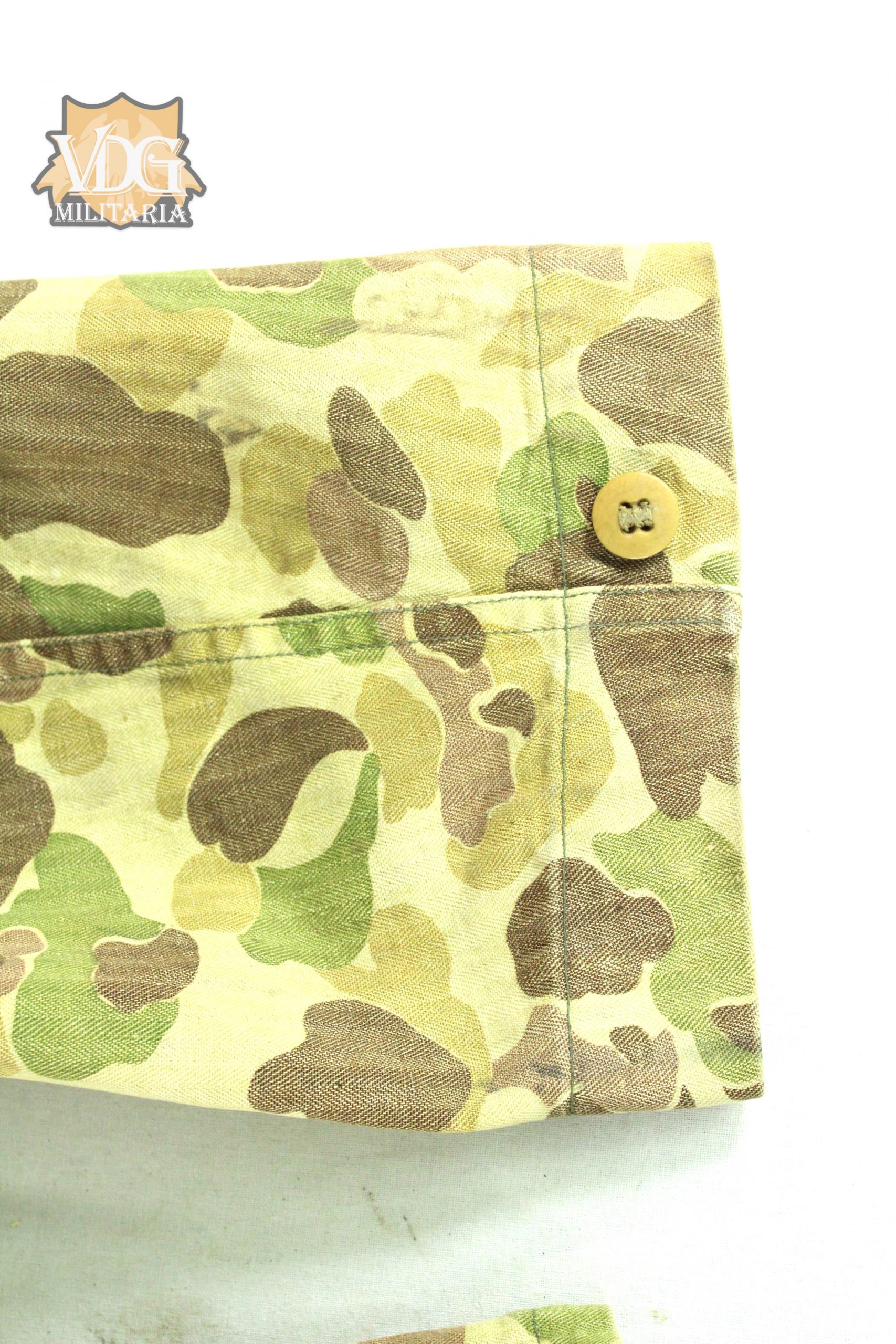 WW2 US Army Camouflage HBT Jacket - Image 3