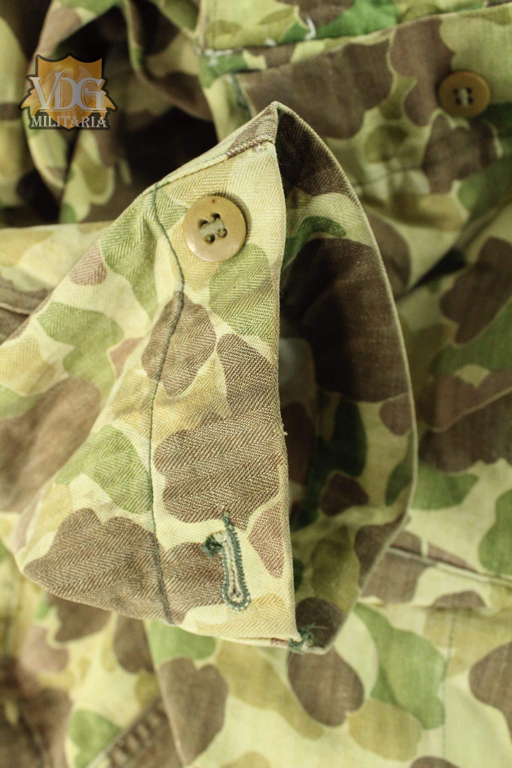 WW2 US Army Camouflage HBT Jacket - Image 6