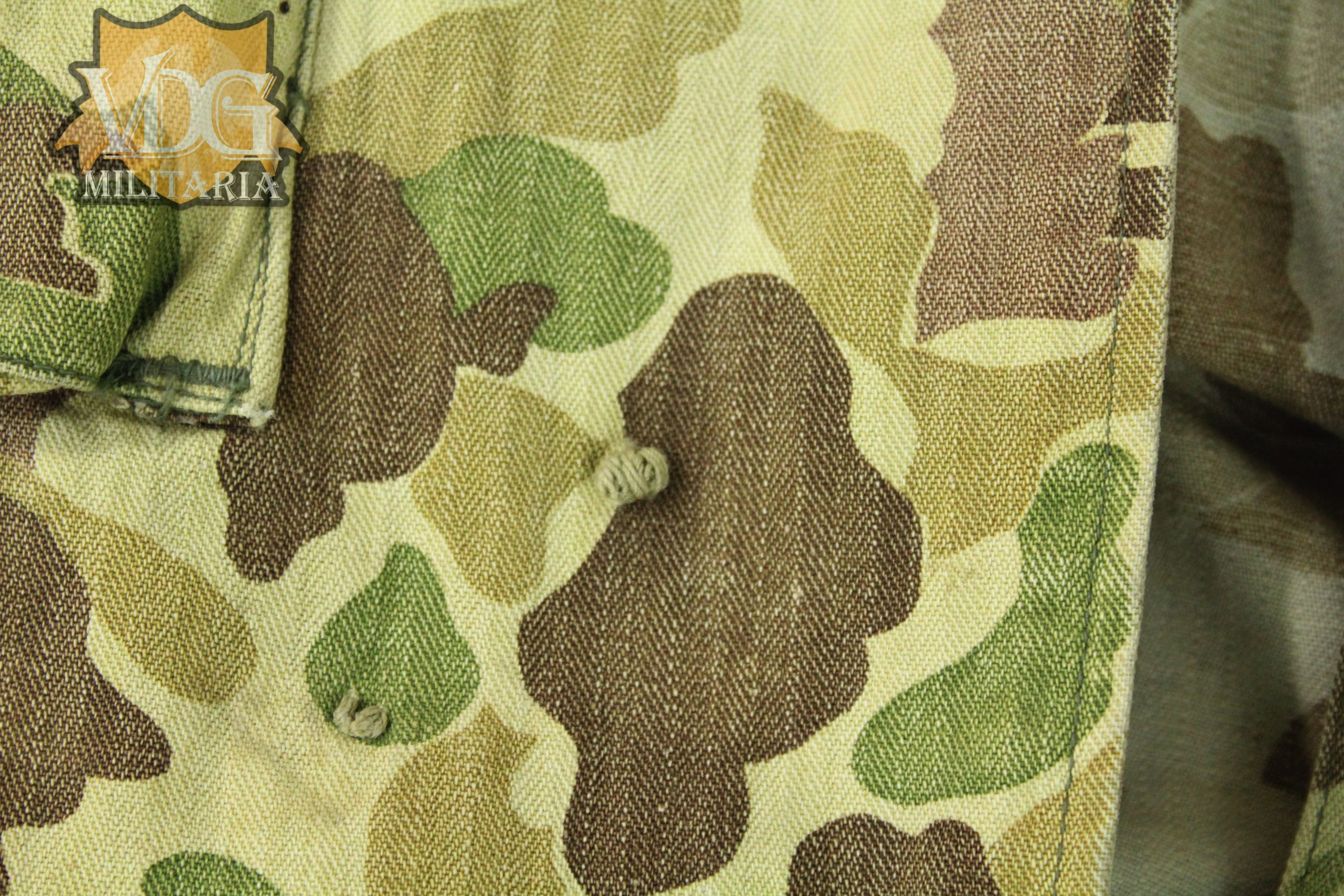 WW2 US Army Camouflage HBT Jacket - Image 9
