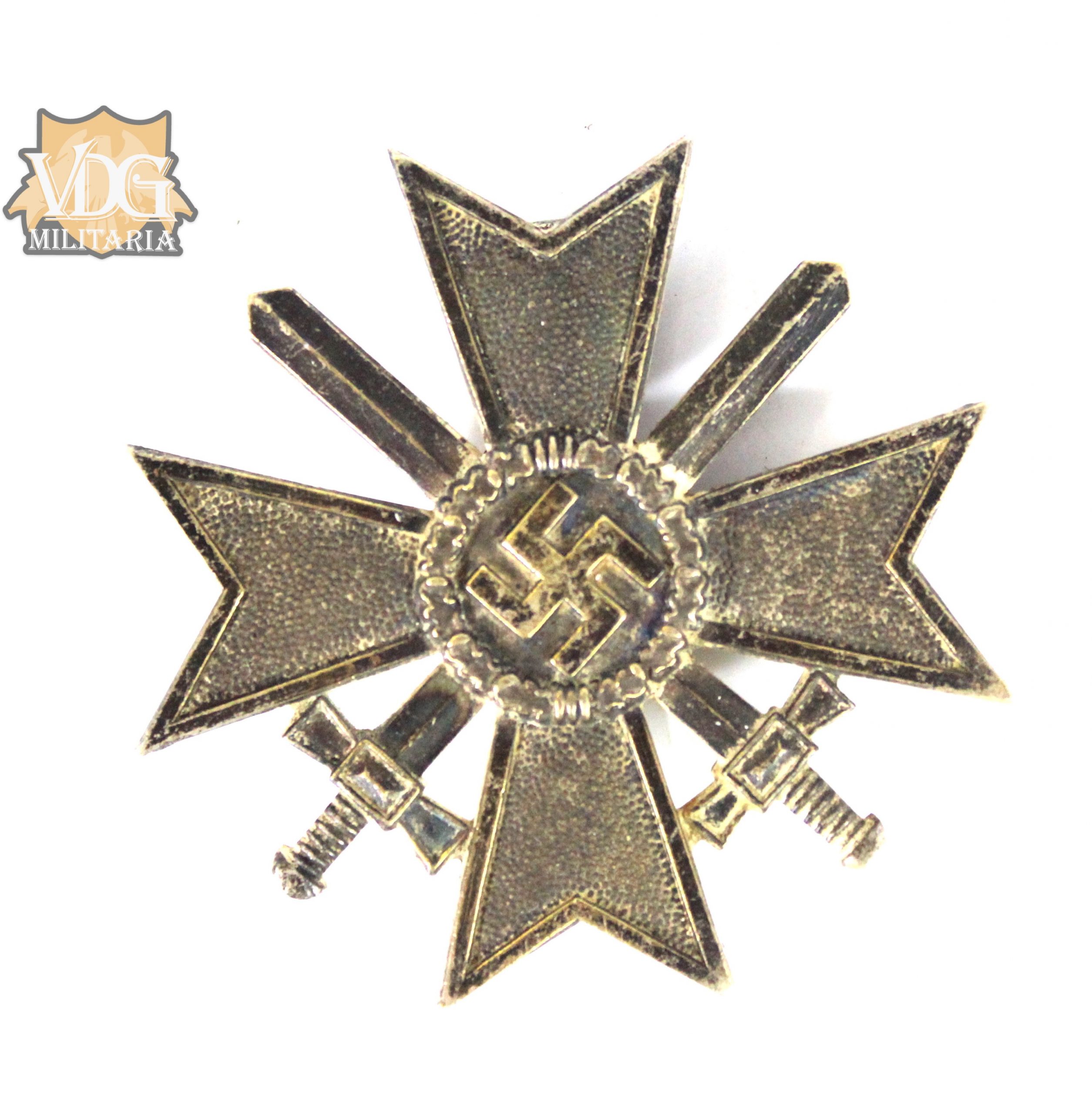 WW2 German War Merit Cross First Class with Swords-MM