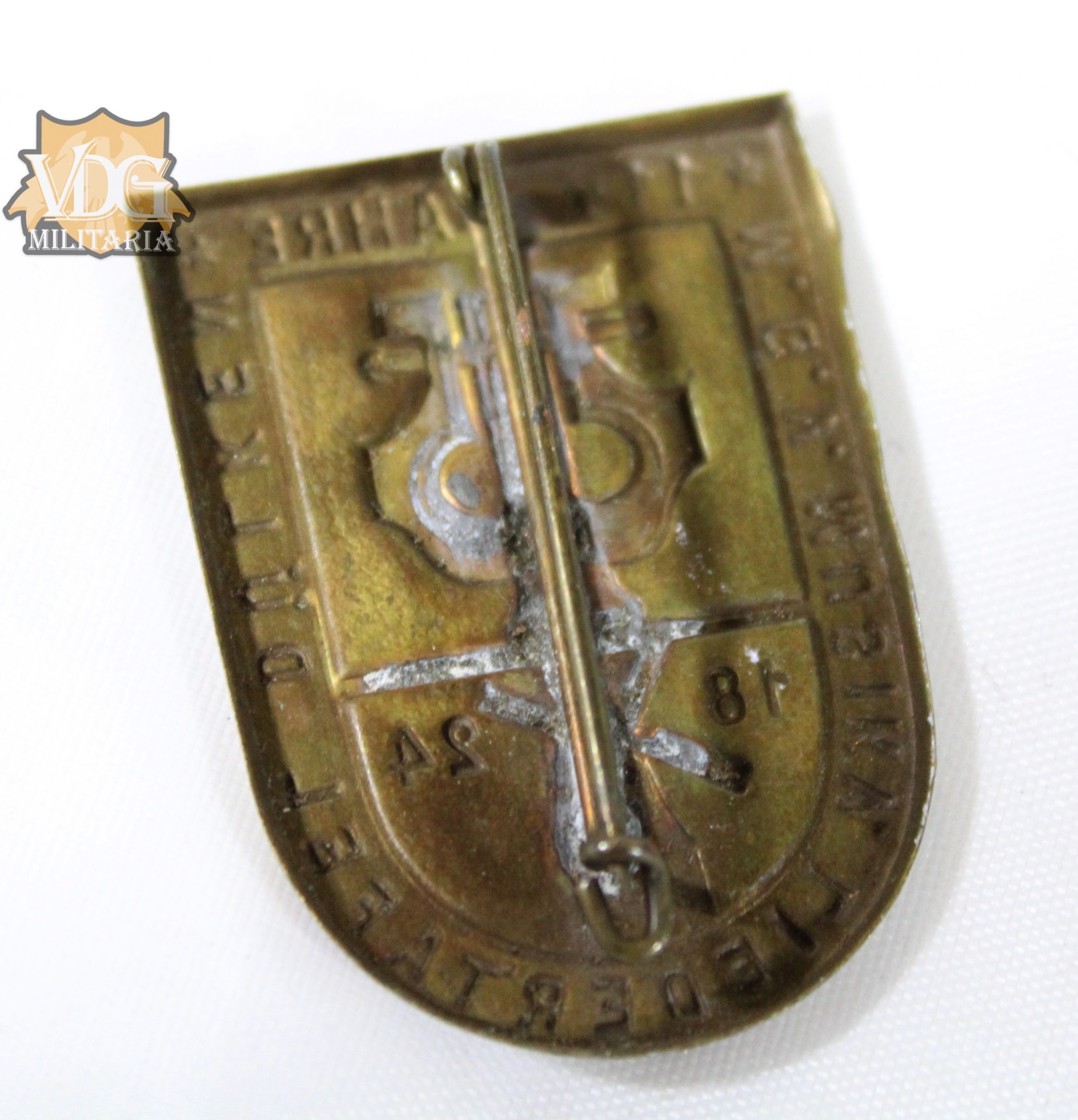 WW2 German 1924 110 Year Tinnie - Image 3