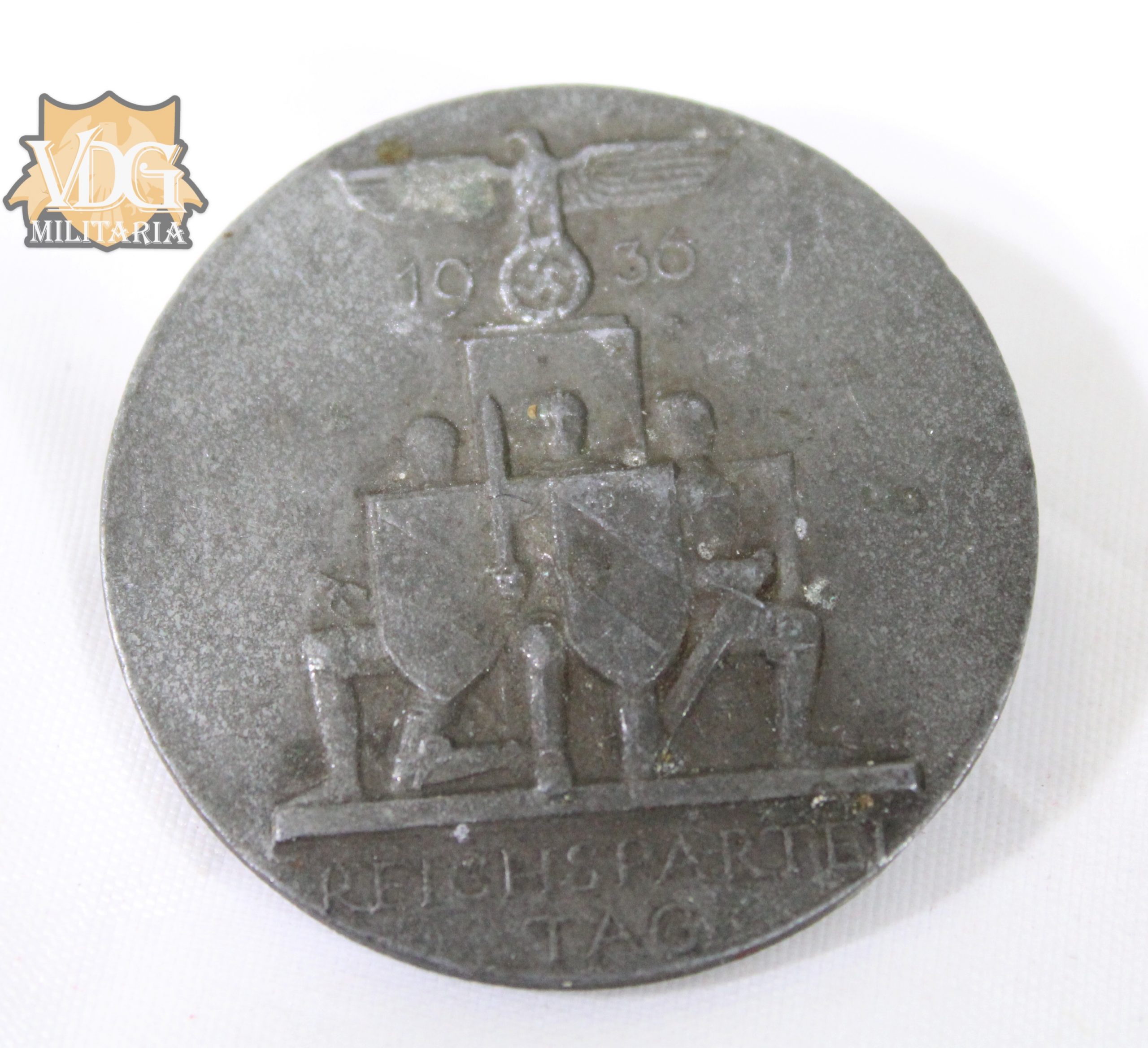 WW2 German Reichsparteitag 1936 Tinnie-MM