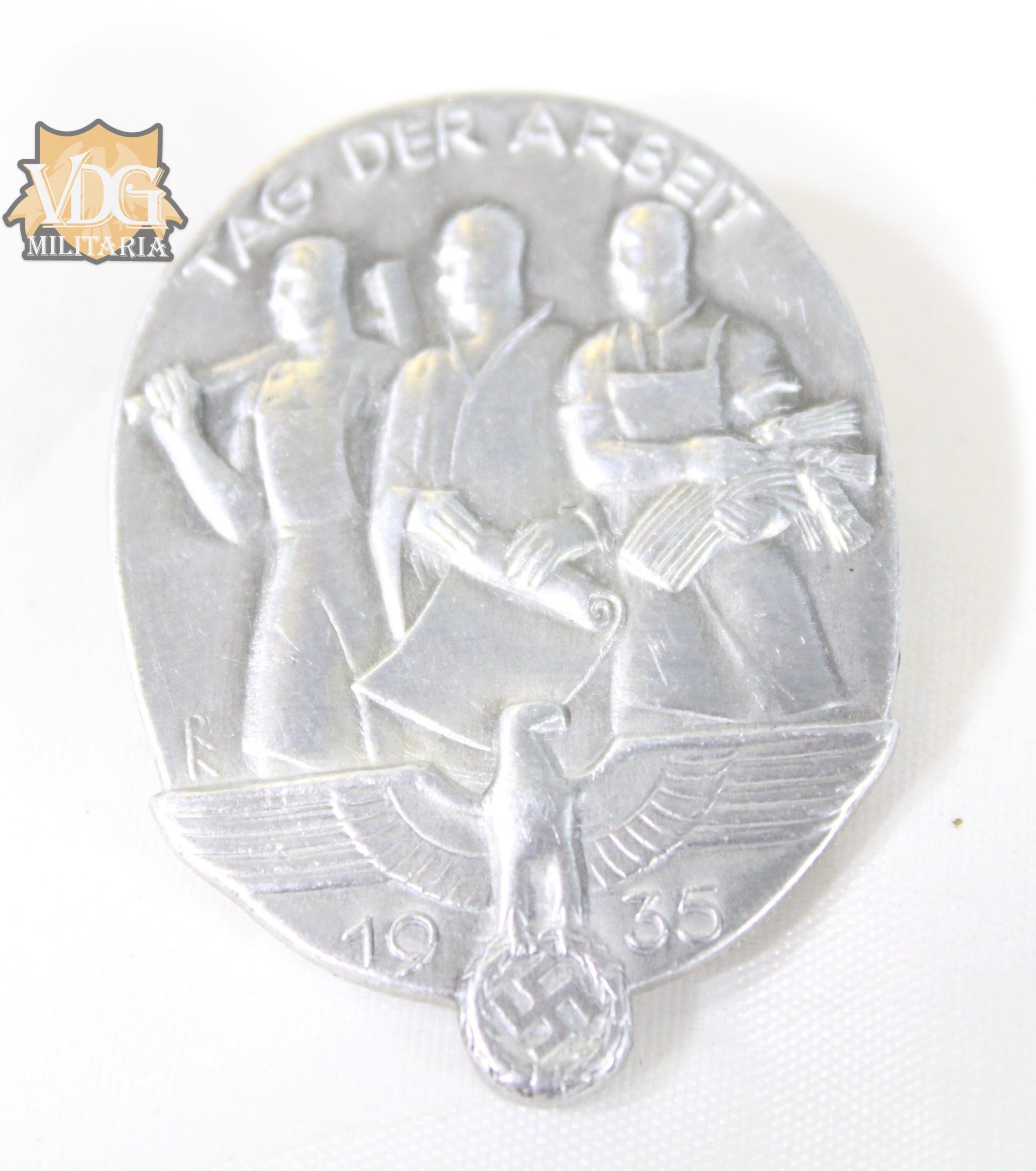 WW2 German Tag Der Arbeit 1935 Tinnie-Walter Demmer Lüdenscheid