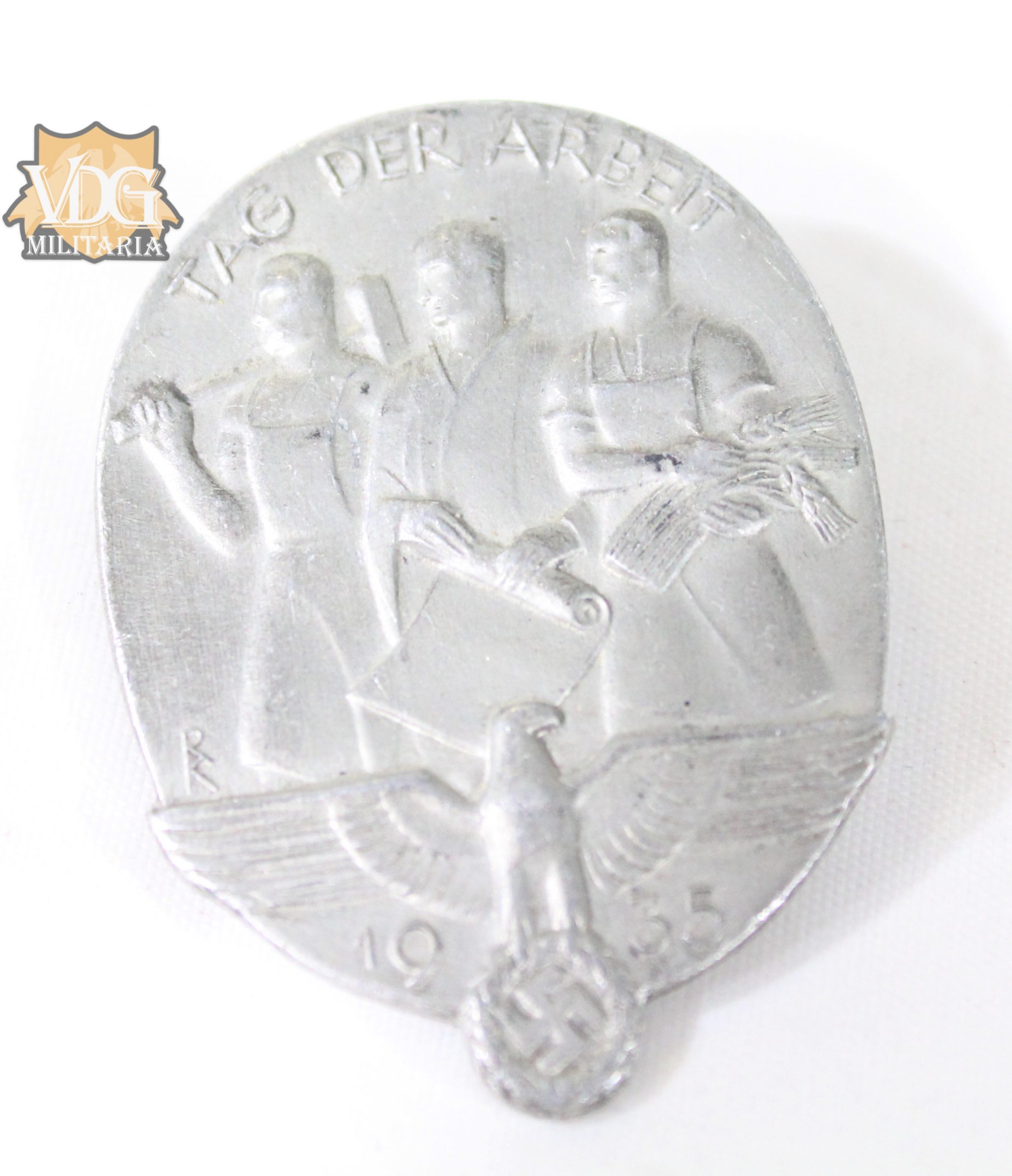 WW2 German Tag Der Arbeit 1935 Tinnie-Dr. Franke & Co - Image 2