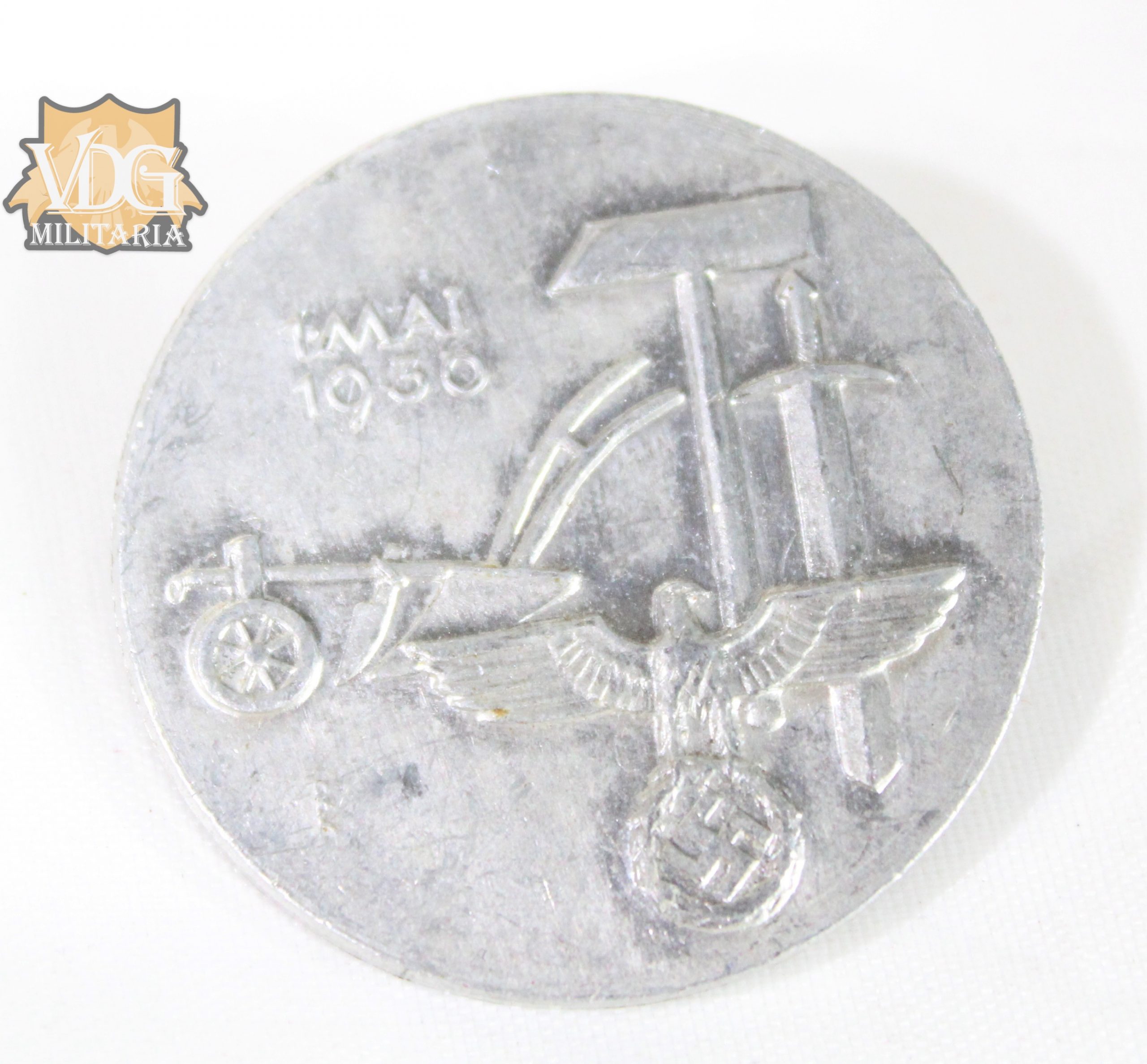 WW2 German 1 Mai 1936 Tinnie-K. Frank