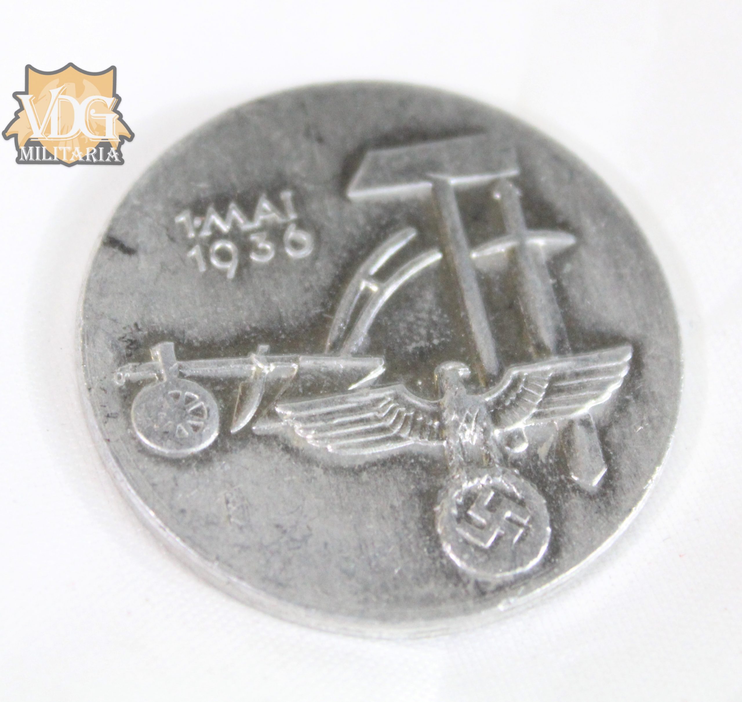 WW2 German 1 Mai 1936 Tinnie-K. Frank