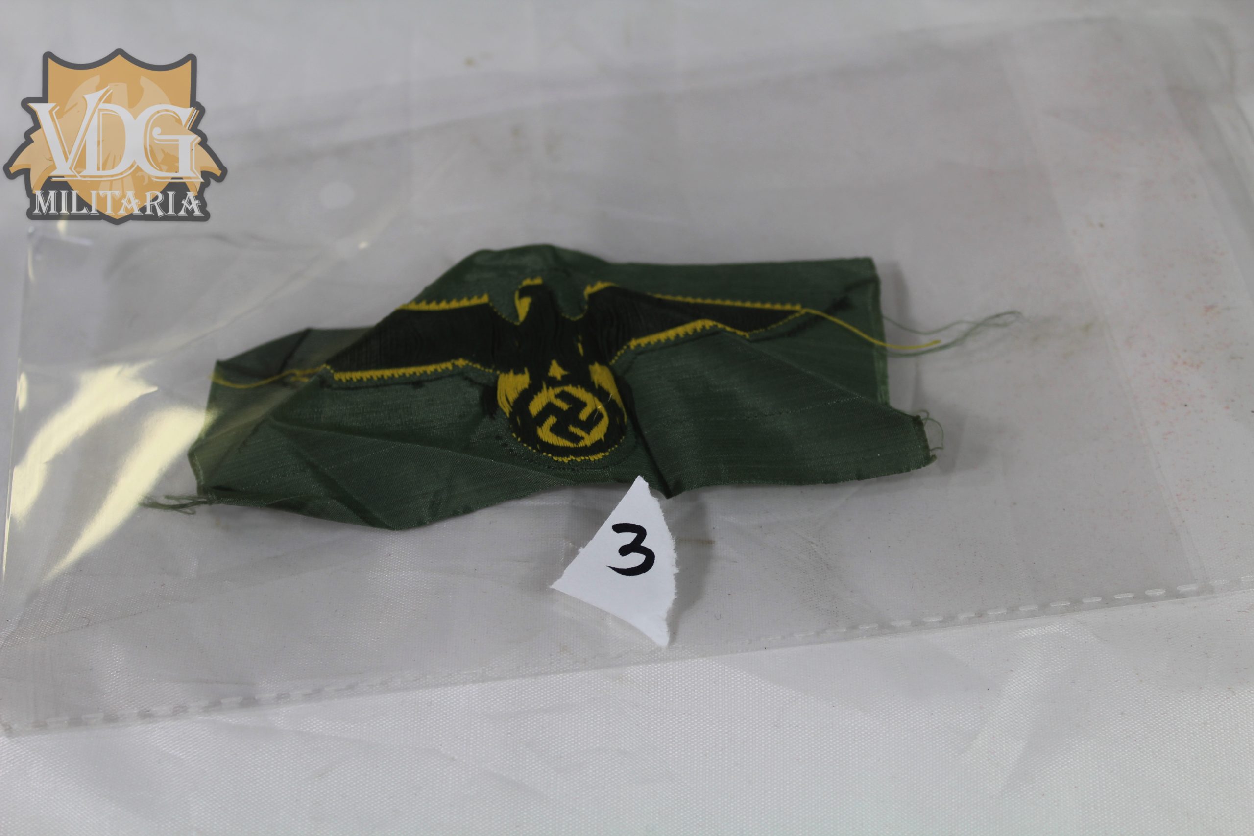 WW2 German Kriegsmarine BeVo Coastal Artillery Breast Eagle - Image 3