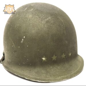 US 4 Star General Painted M1 Helmet Vietnam War Era