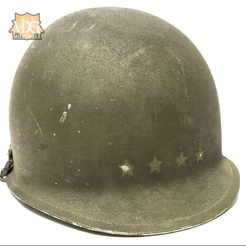 US 4 Star General Painted M1 Helmet Vietnam War Era