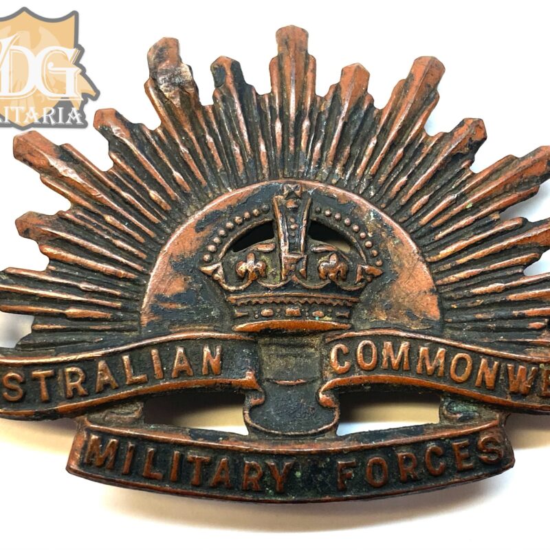 WW2 Australian Commonwealth Military Forces Cap Badge