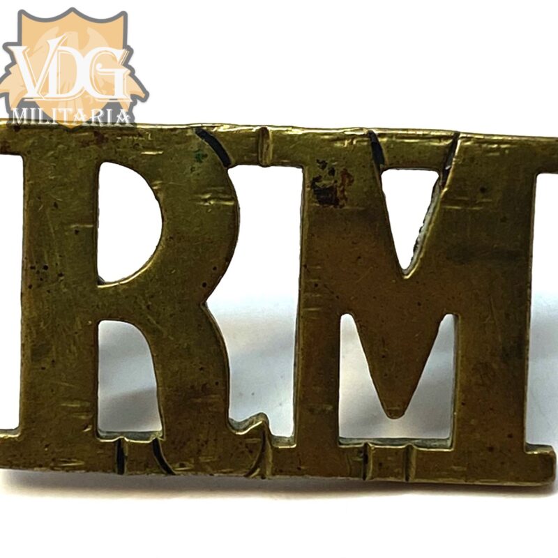 WW2 British Royal Marines Shoulder Title