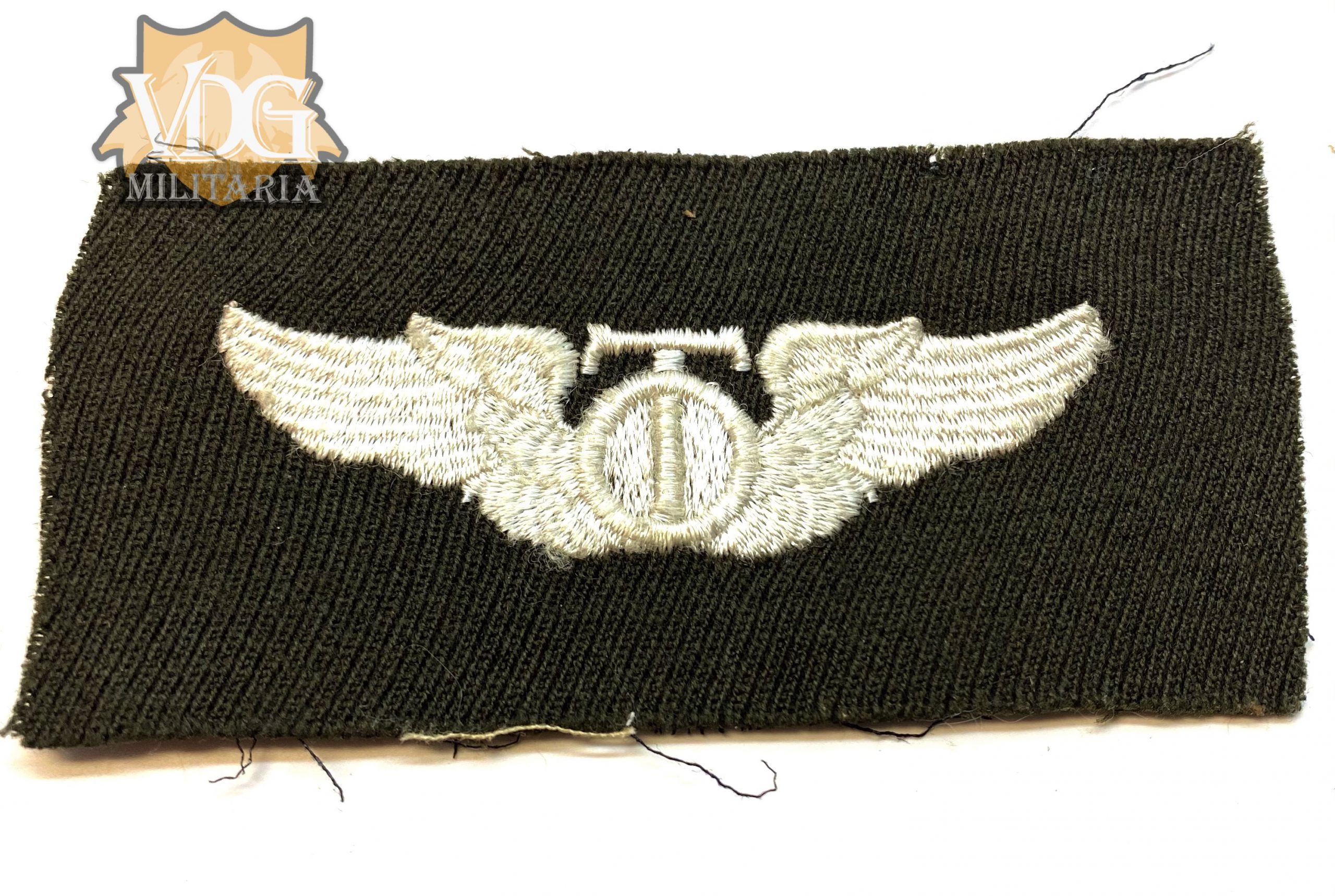 WW2 US Army Officers Technical Observer Cloth Badge Wings