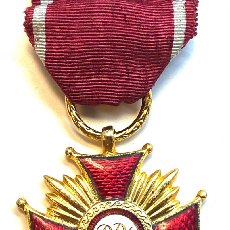 Polish People's Republic Cross of Merit in Gold (Krzyż Zasługi PRL)