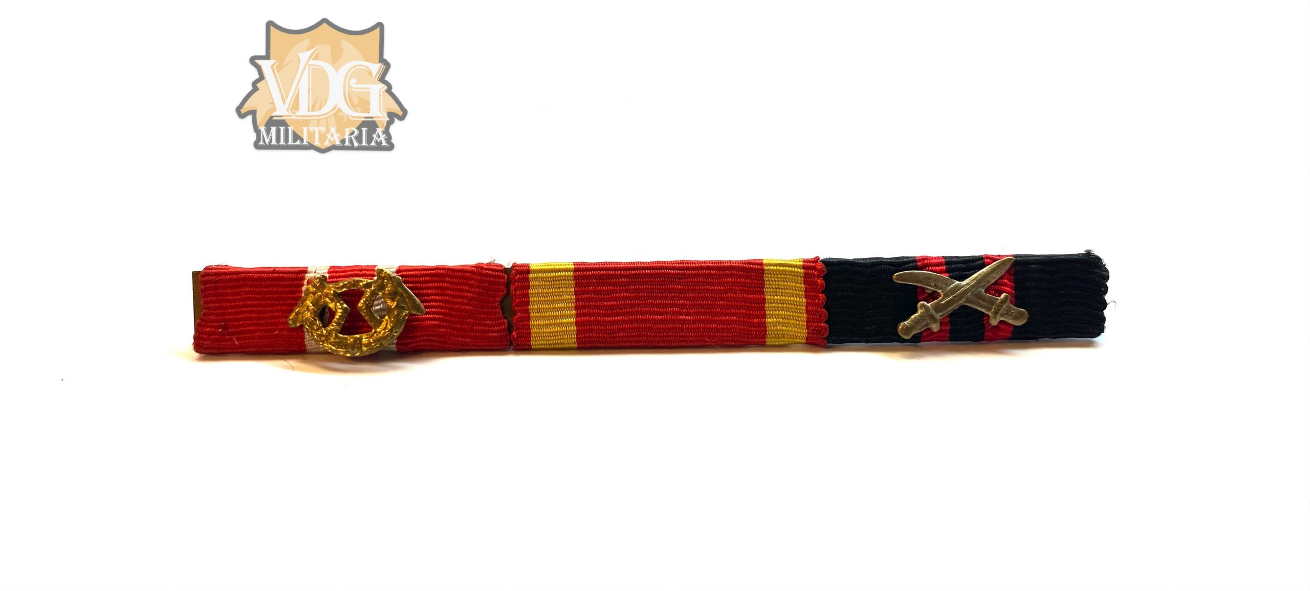 Winter War/WW2 Finnish Army Ribbon Bar-Liberty Cross, Bravery Medal & Winter War Medal