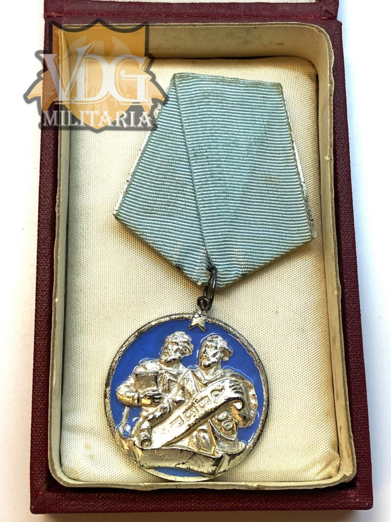 Bulgarian Communist Class Order of Cyril and Methodius Second Class with Box